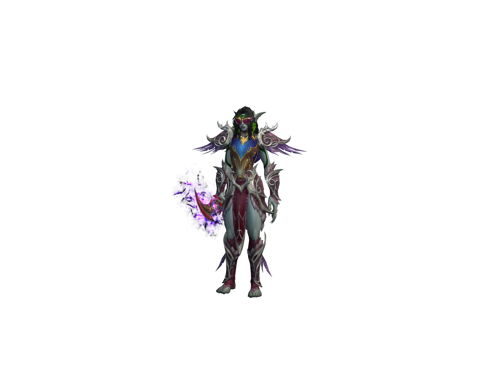 Malydruid 3D character render