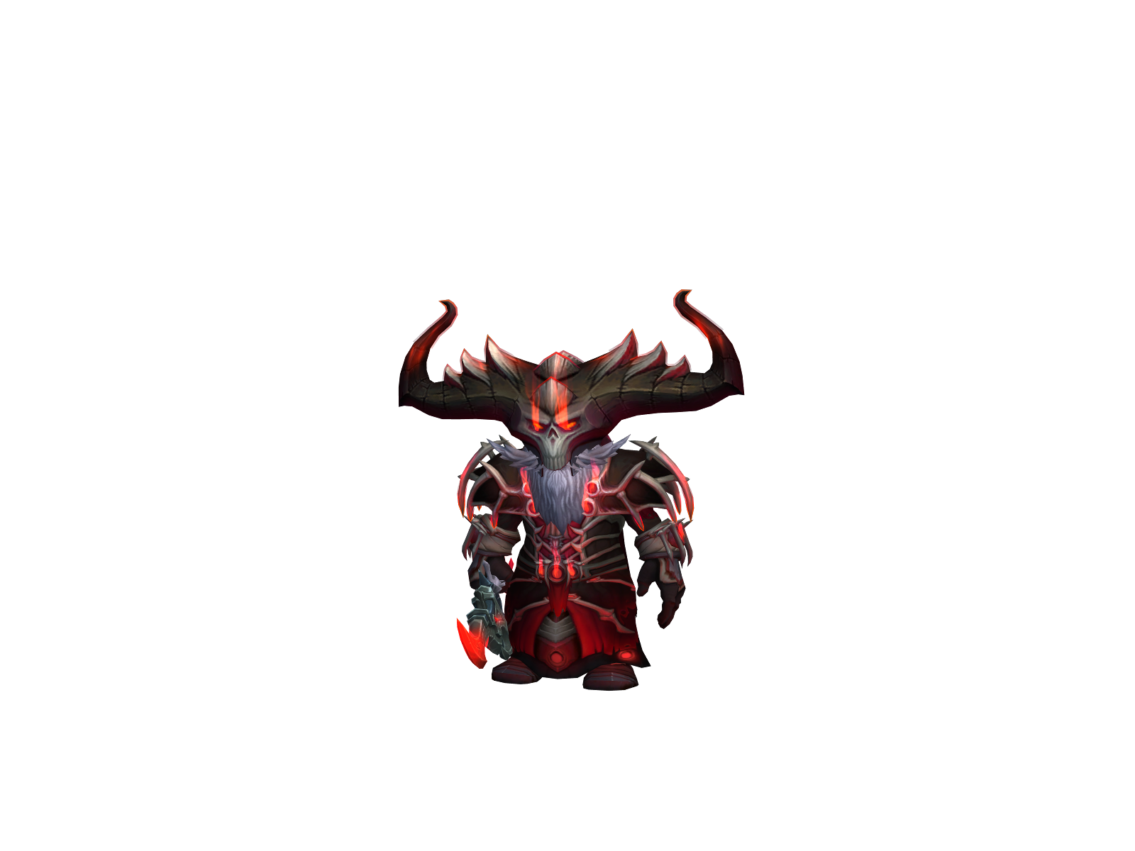 Mertin 3D character render