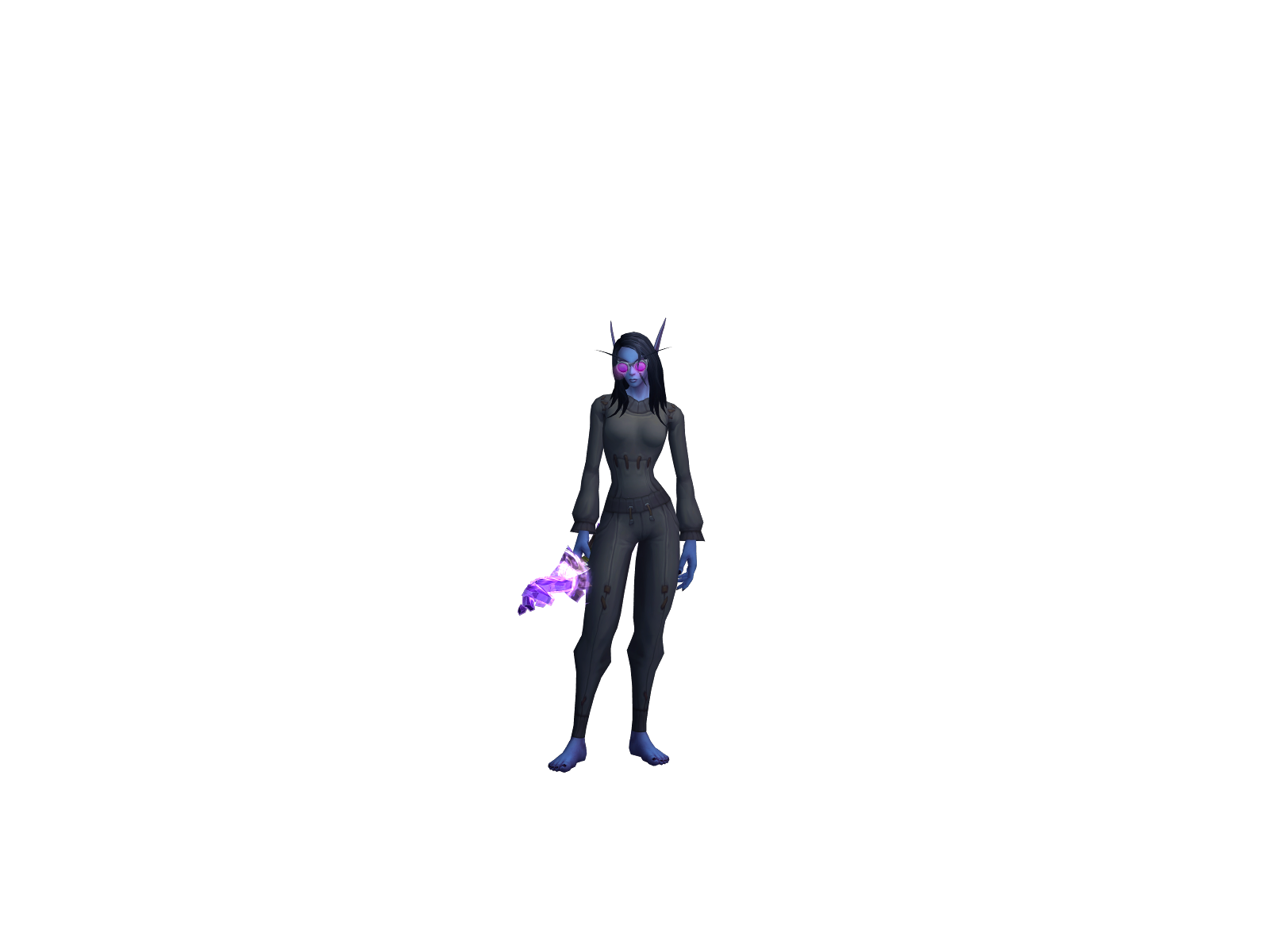 Accismus 3D character render