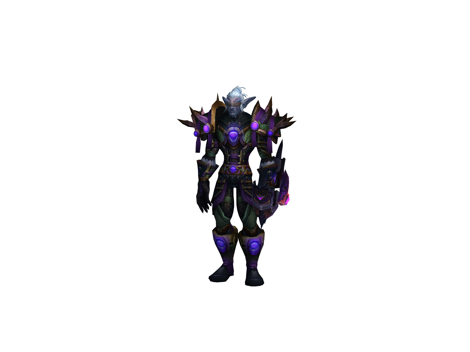 Barrakobama 3D character render