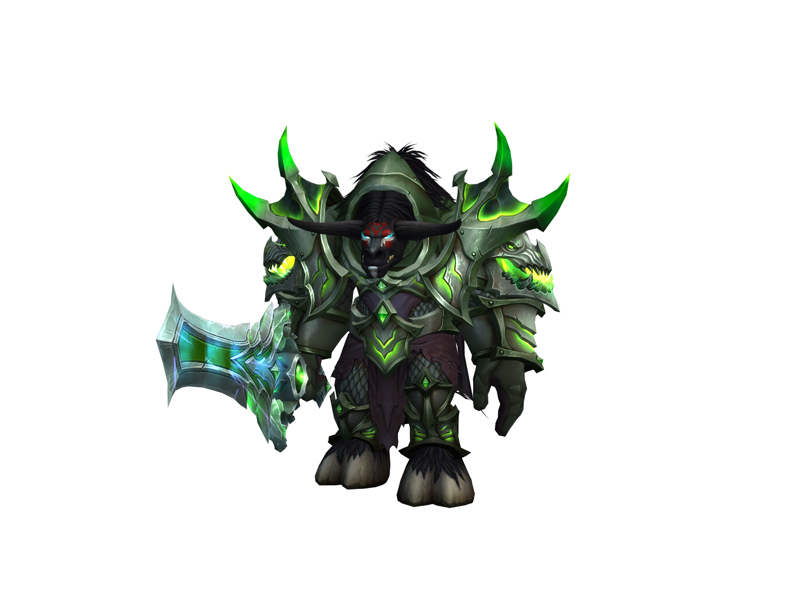 Actualburd 3D character render