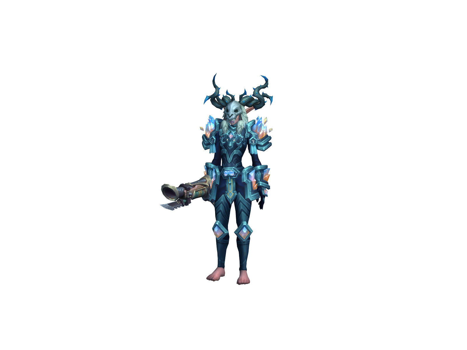 Darkwin 3D character render