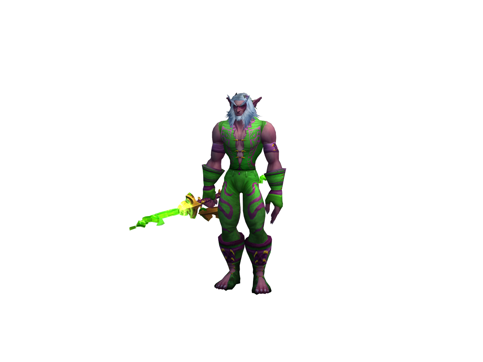 Klamchowder 3D character render