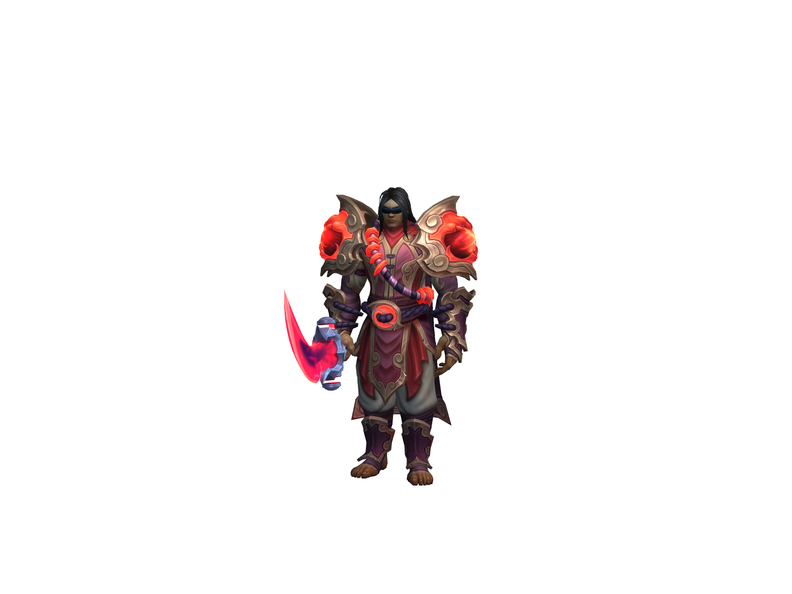Hashìrama 3D character render