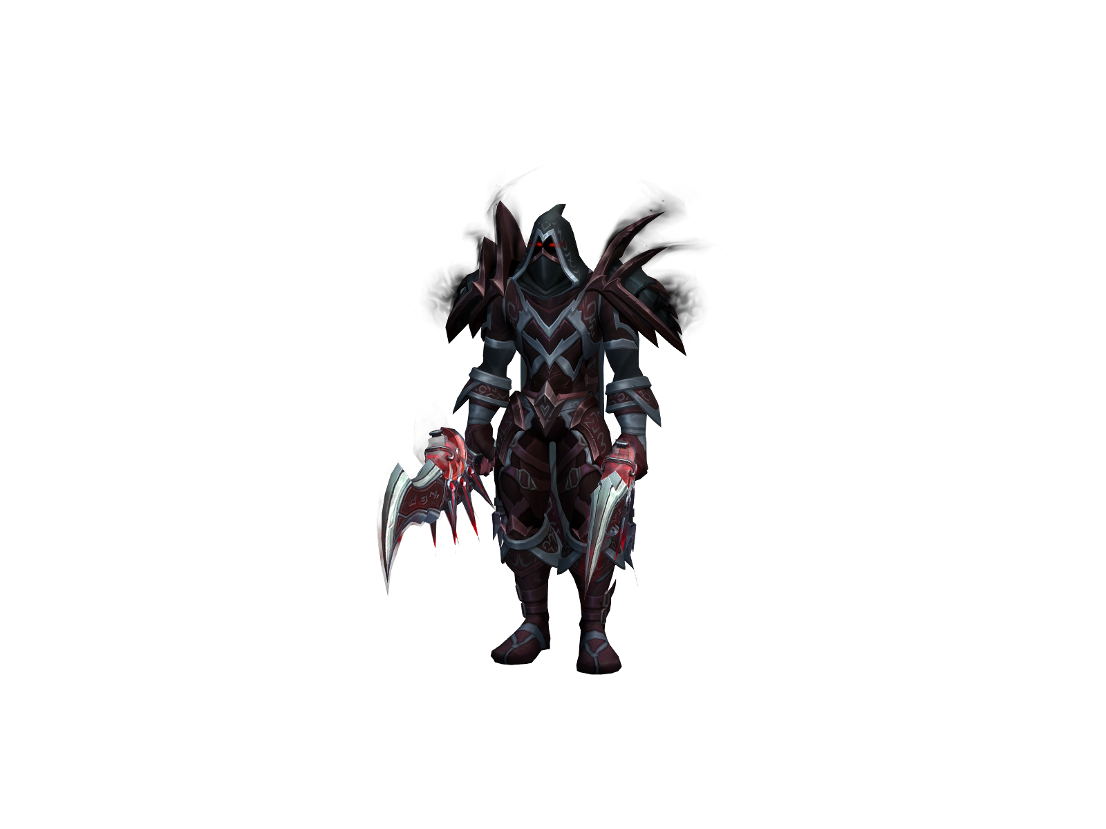 Shaddøw 3D character render