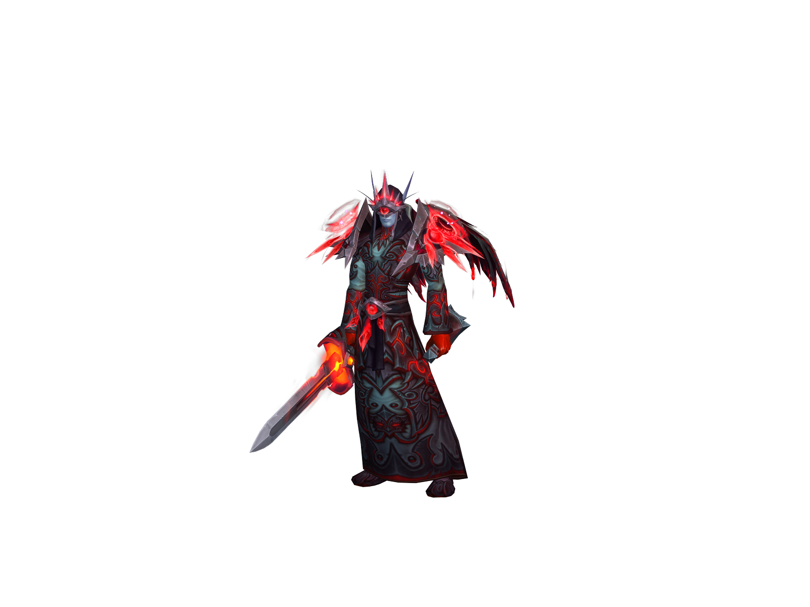 Momonga 3D character render