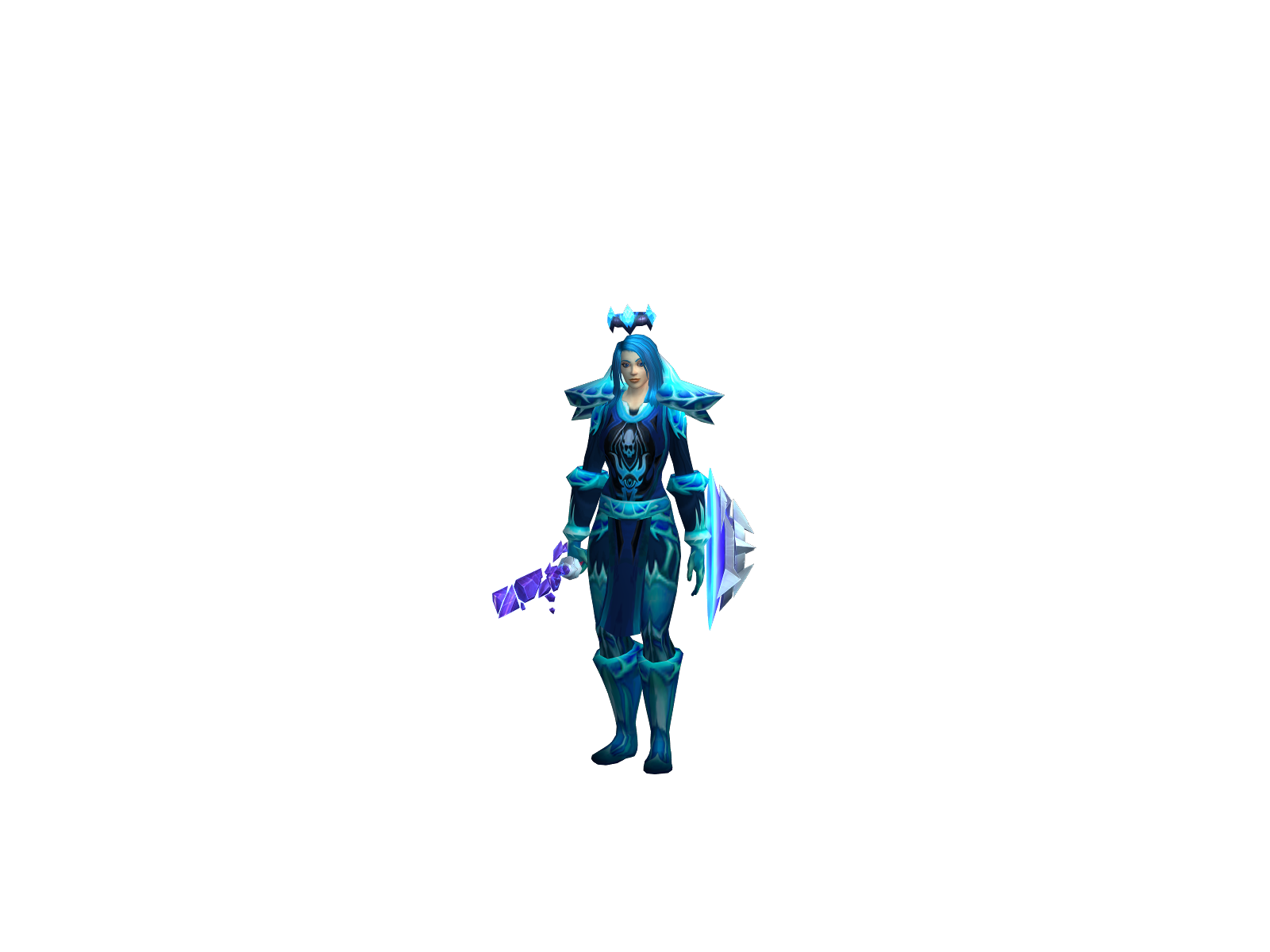 Noheäls 3D character render