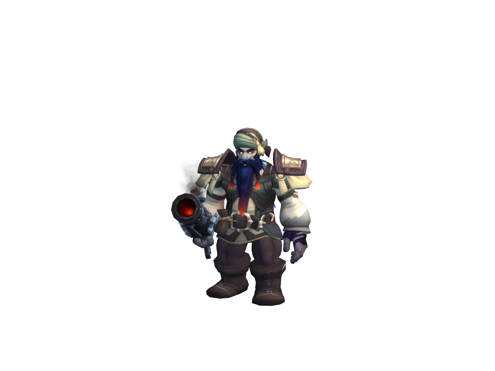 Gorts 3D character render