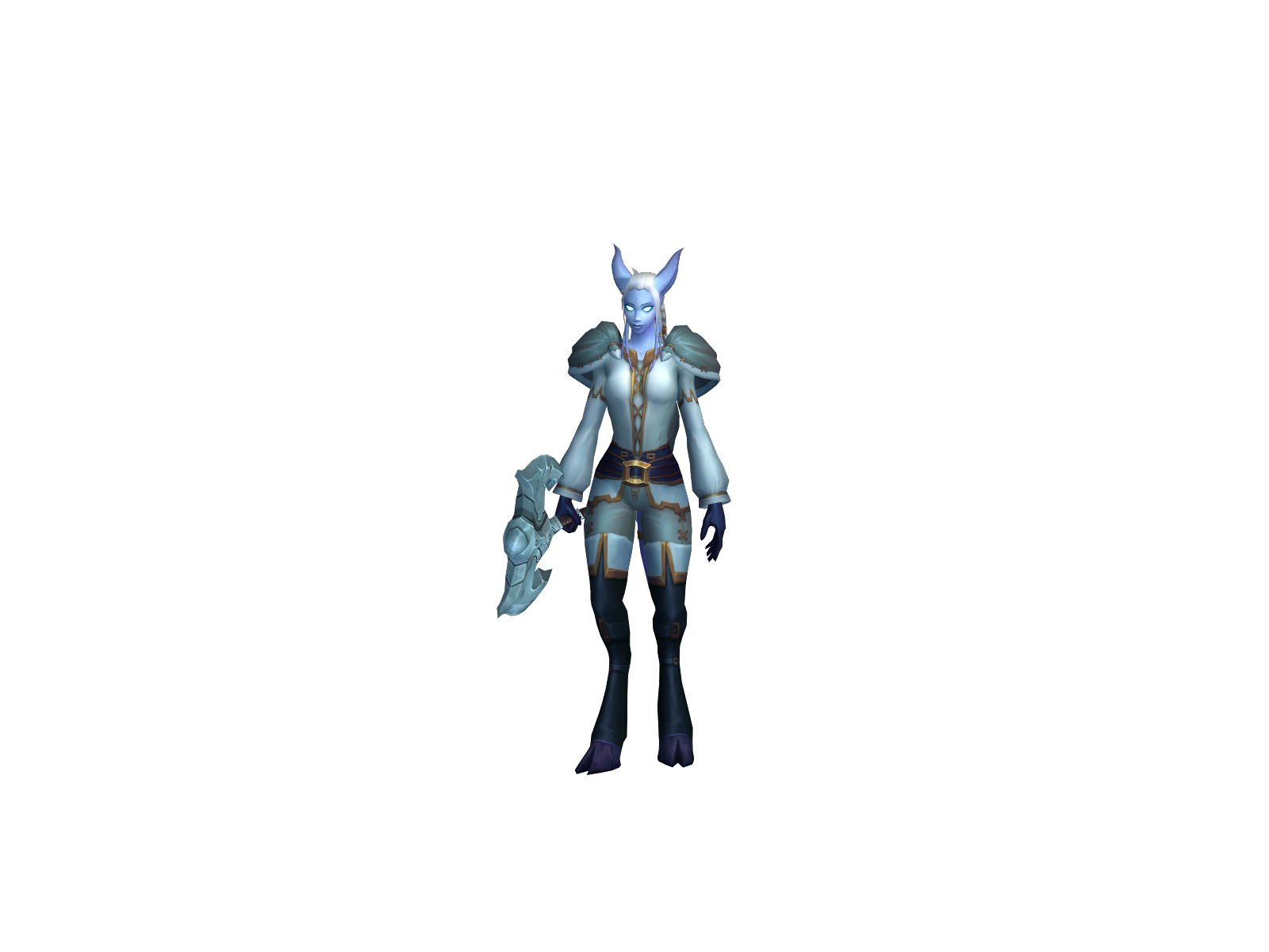 Katanna 3D character render