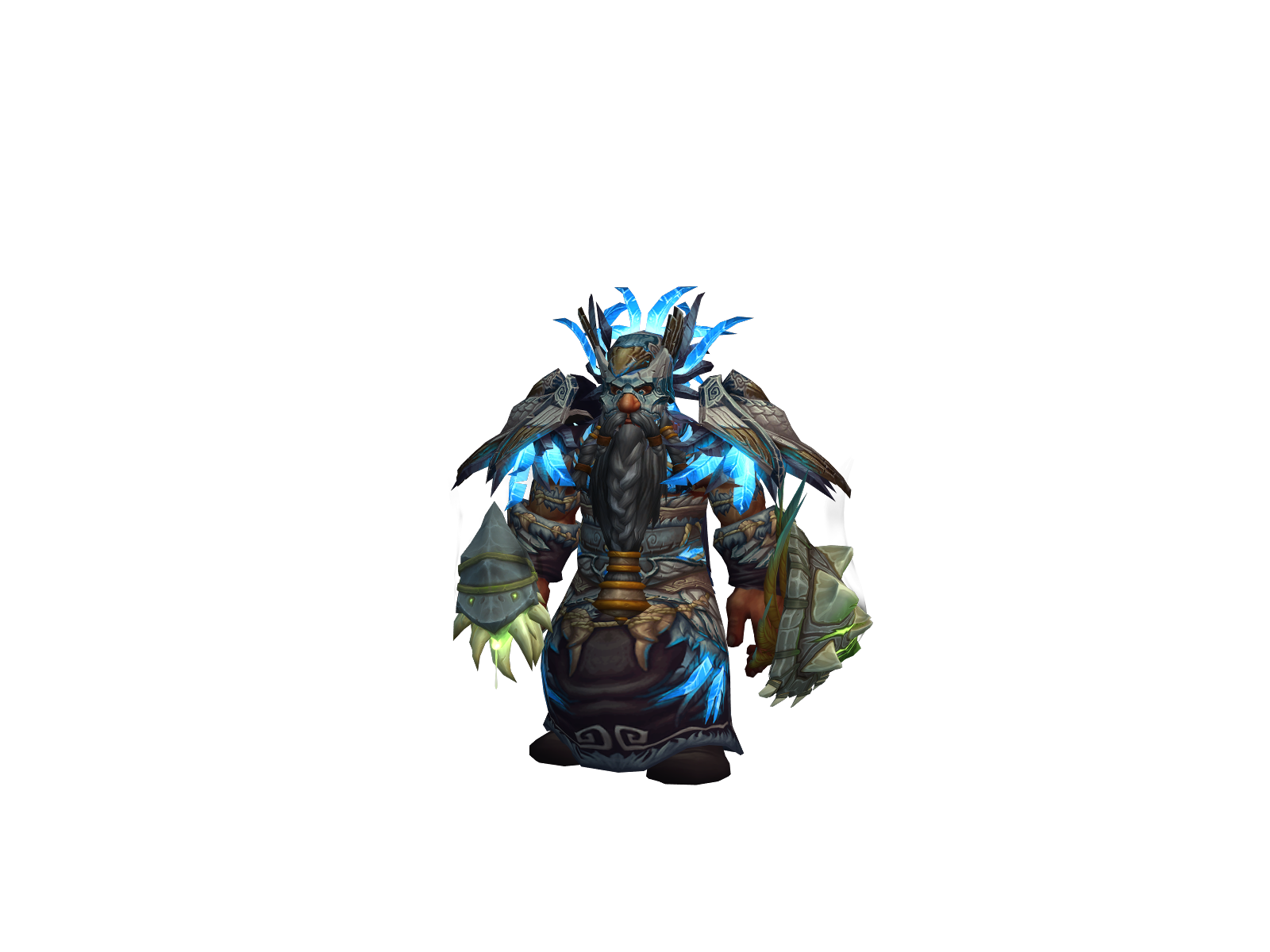 Zkinghill 3D character render