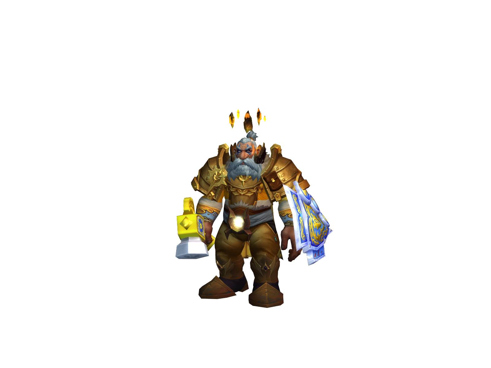 Decipointed 3D character render