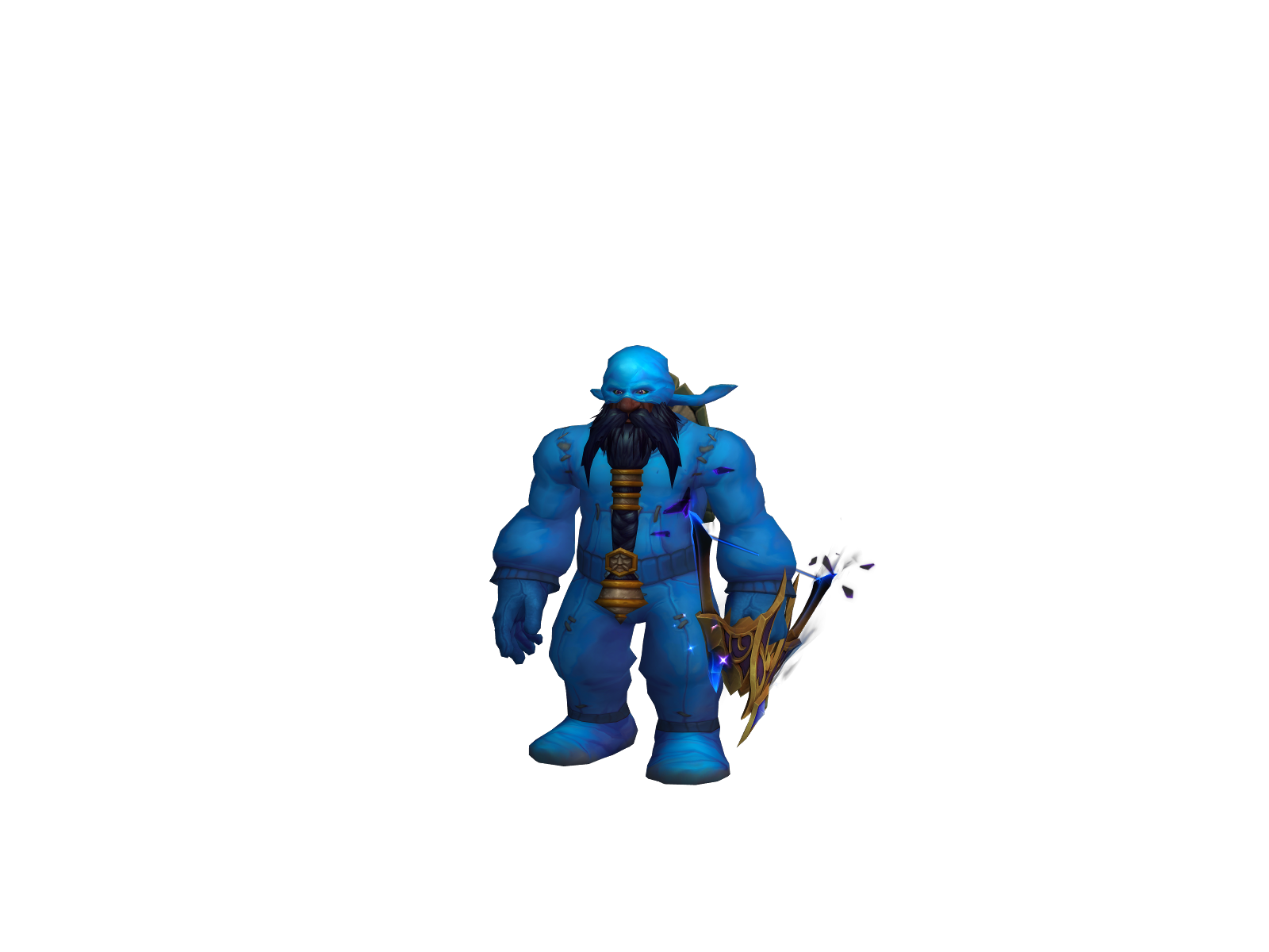 Shootaboski 3D character render