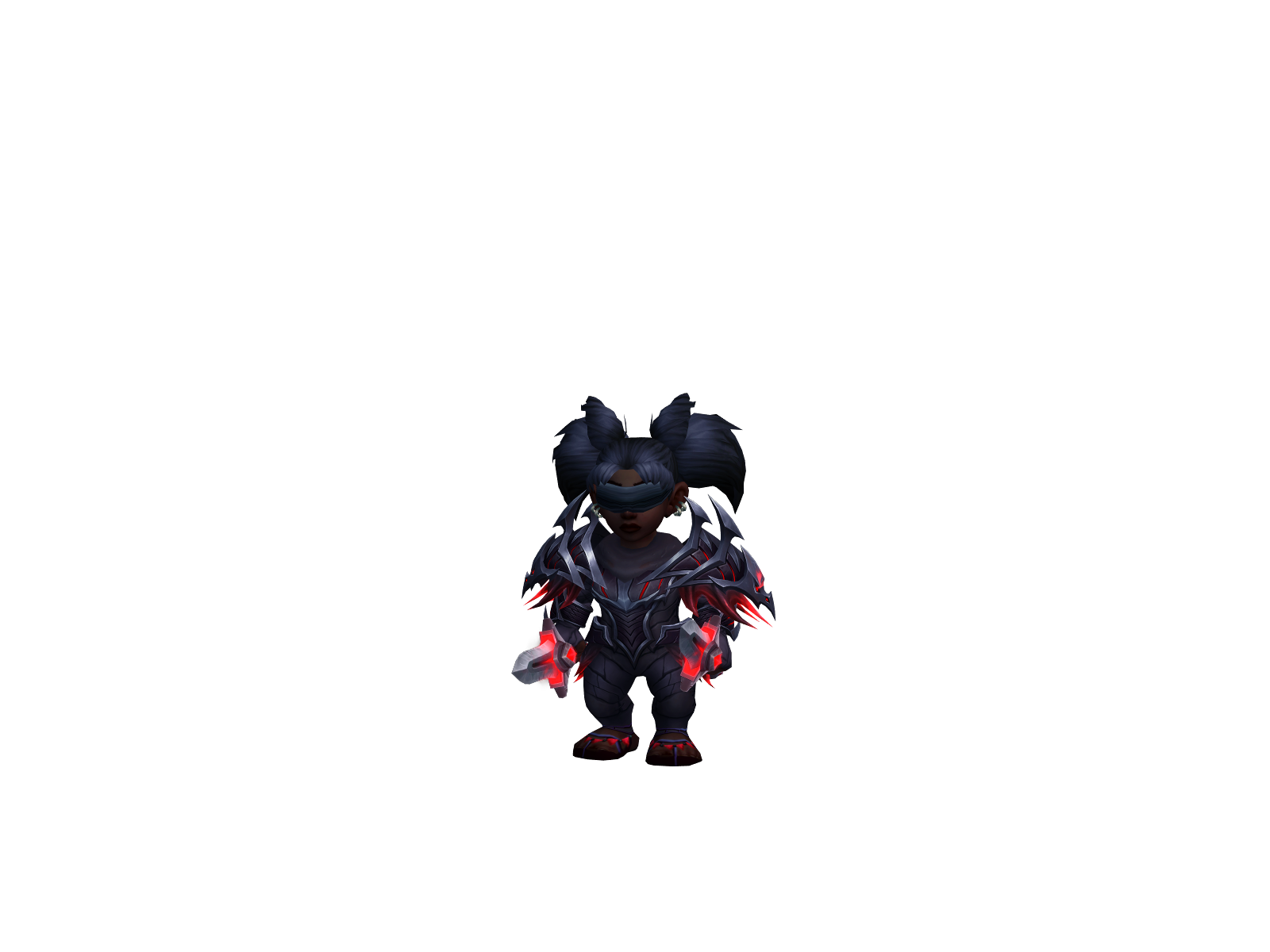 Abate 3D character render