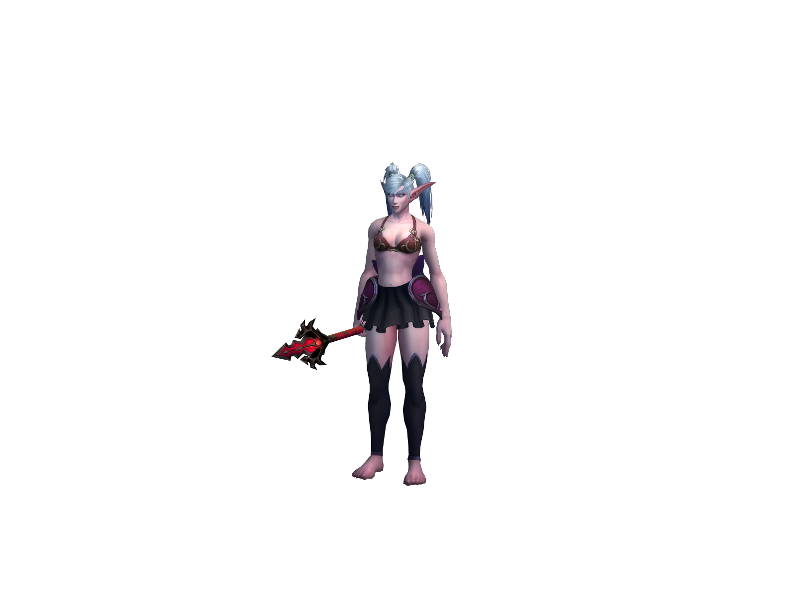 Maurana 3D character render