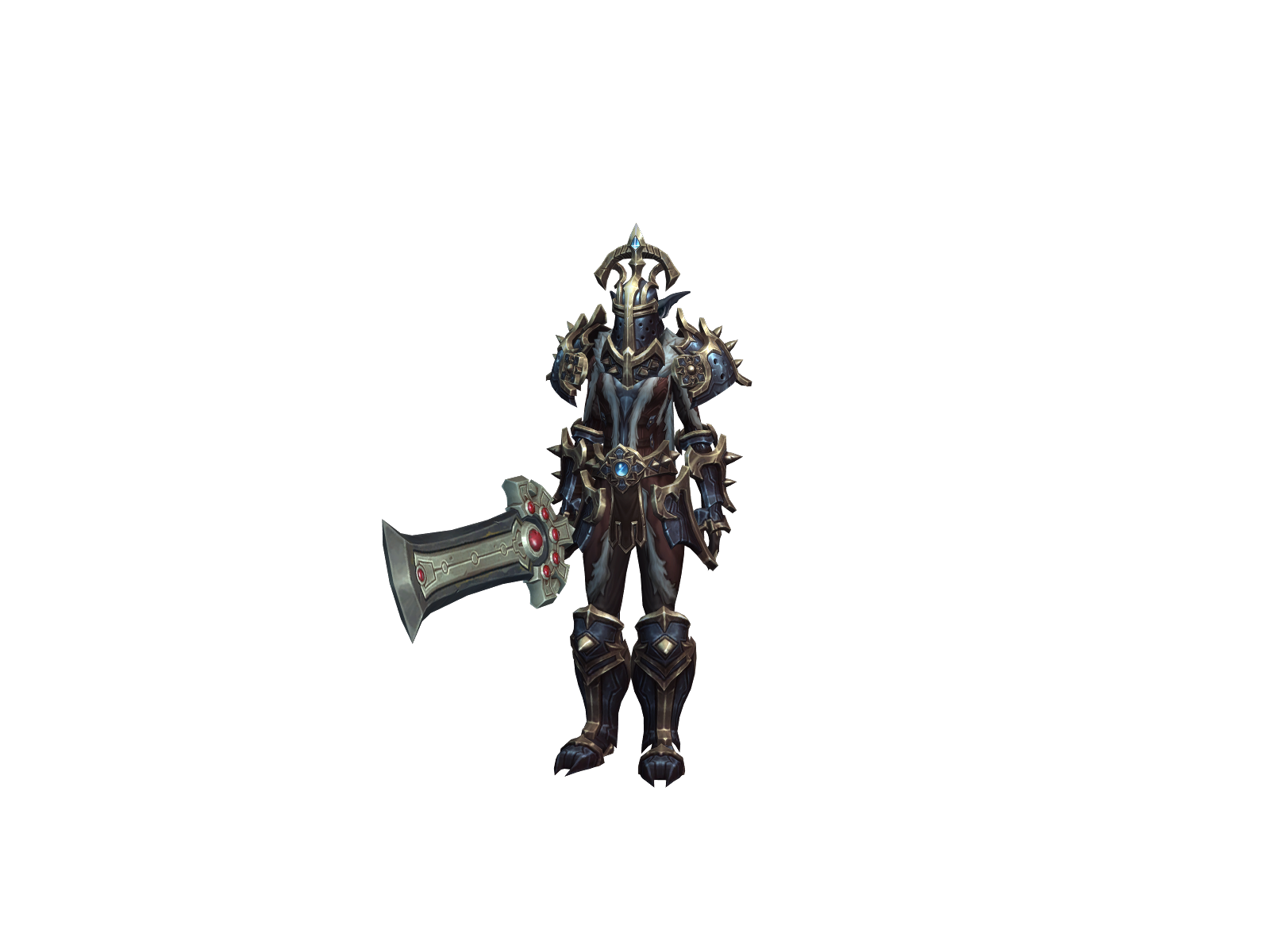 Anhursblade 3D character render