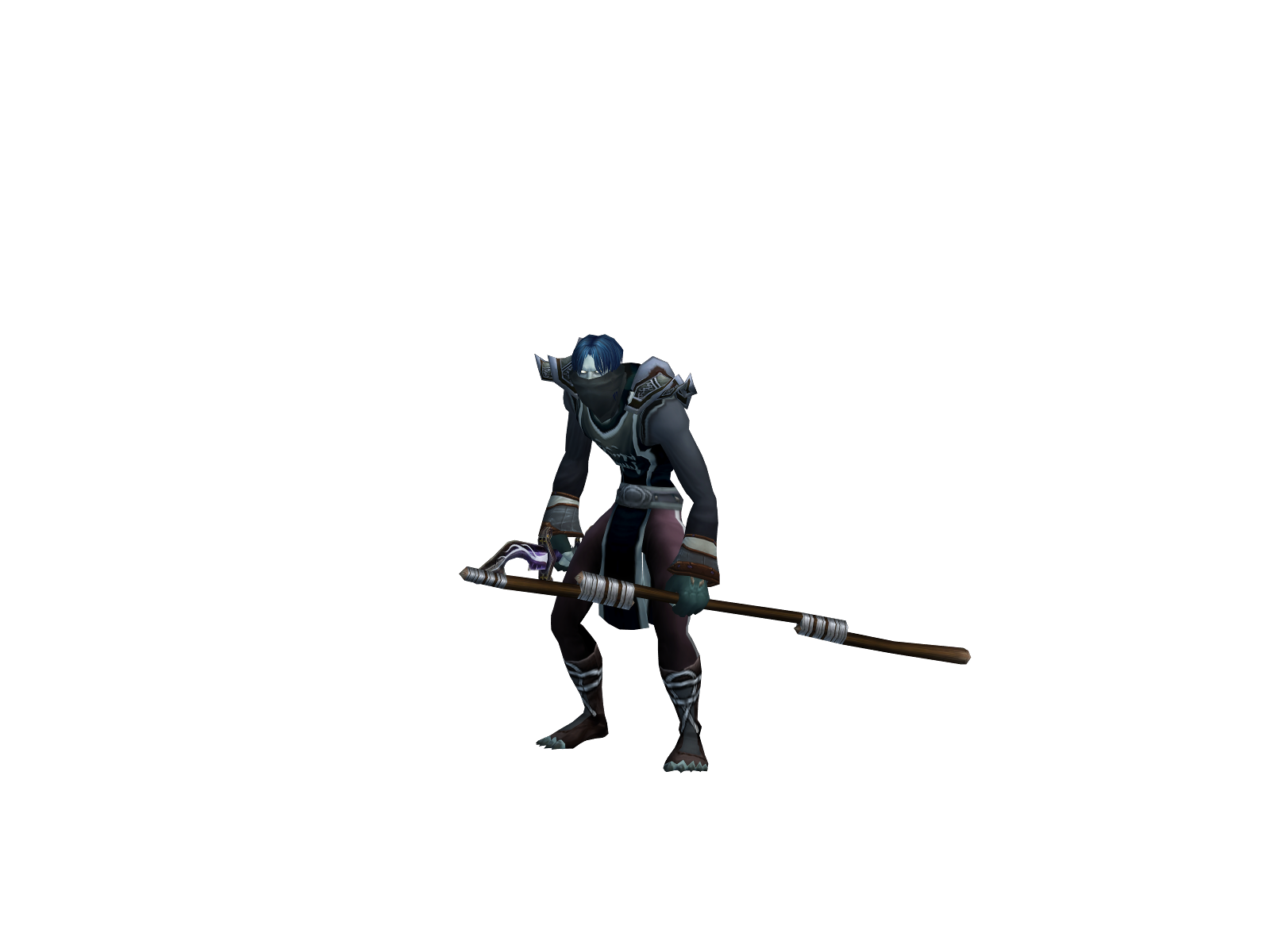 Ninbará 3D character render