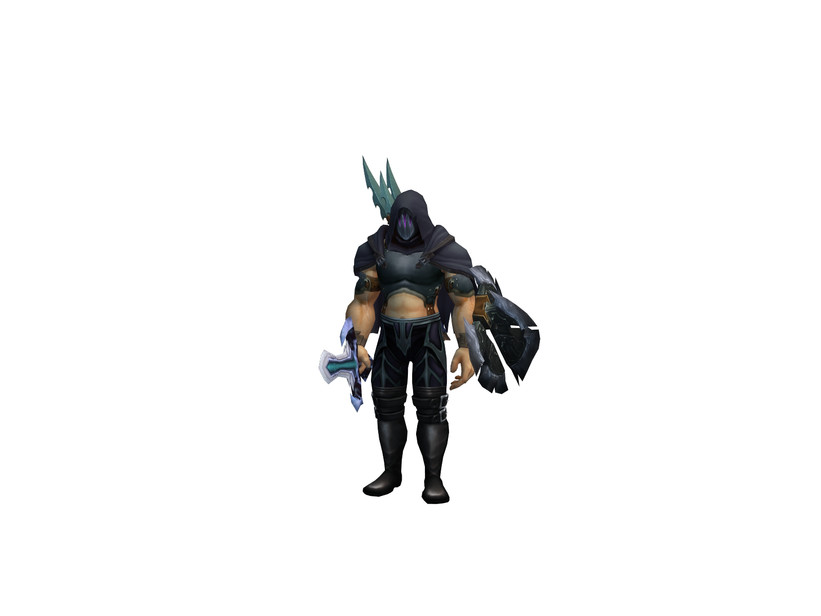 Deò 3D character render