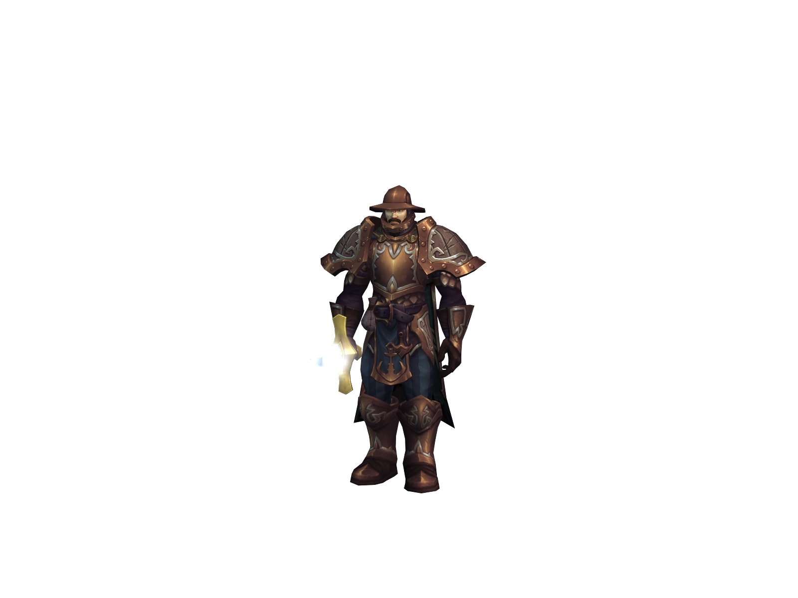 Levandor 3D character render