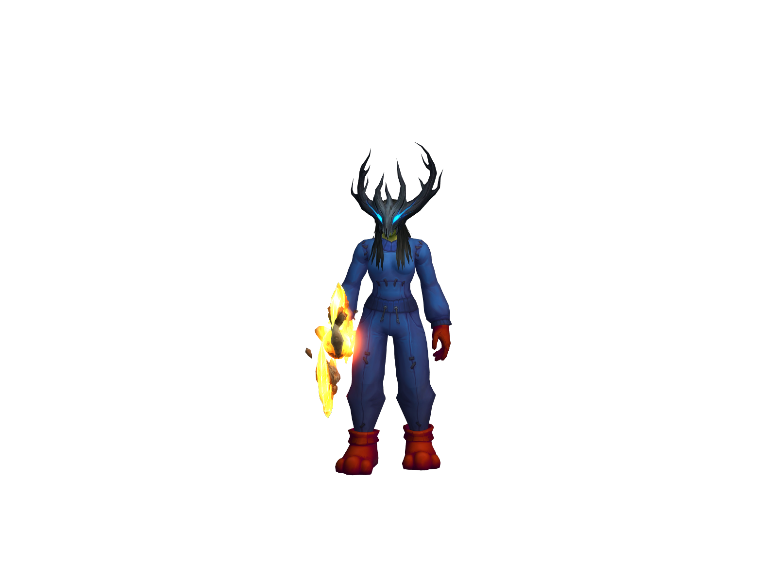 Bigdamwar 3D character render