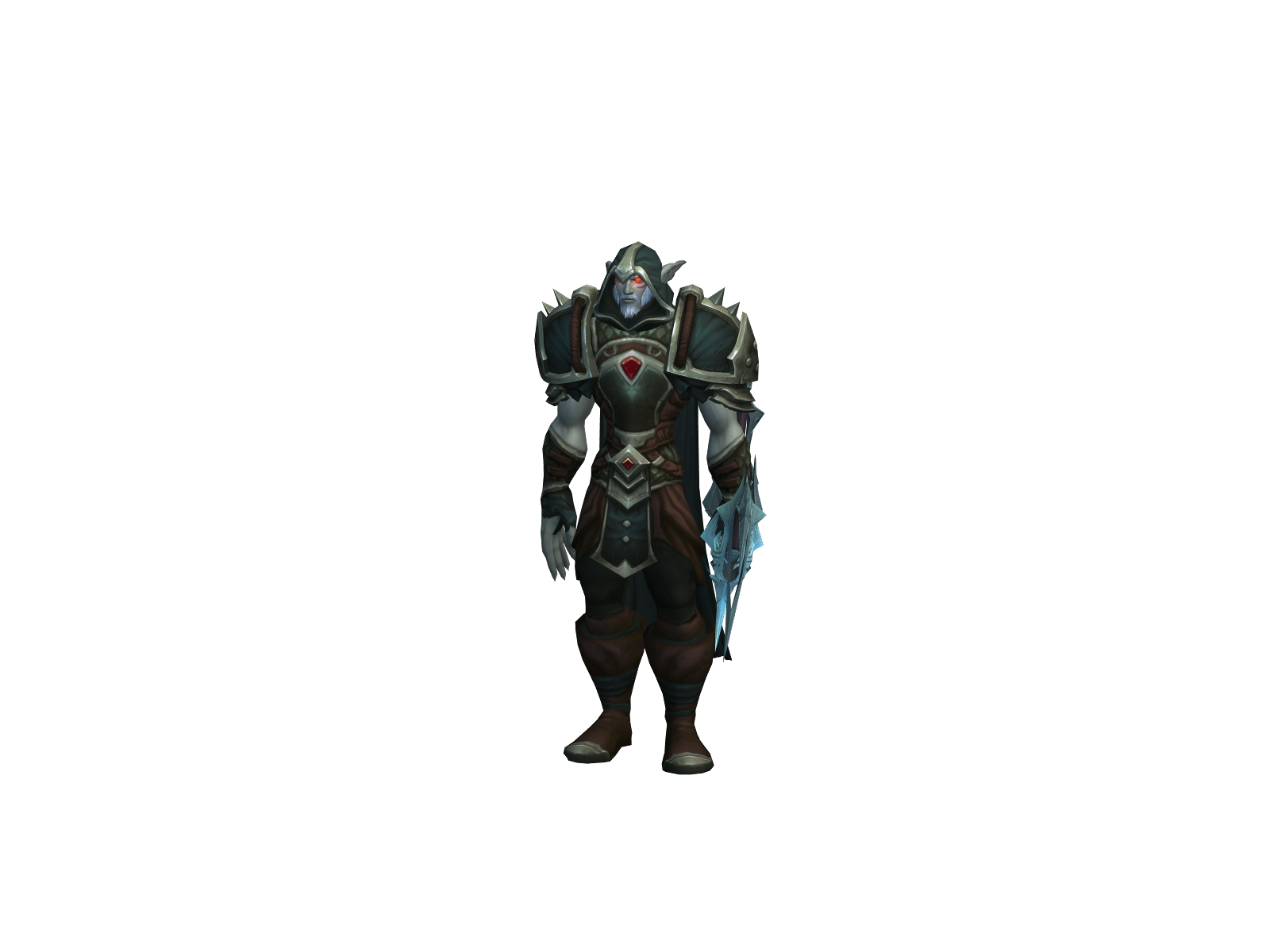 Ullidar 3D character render