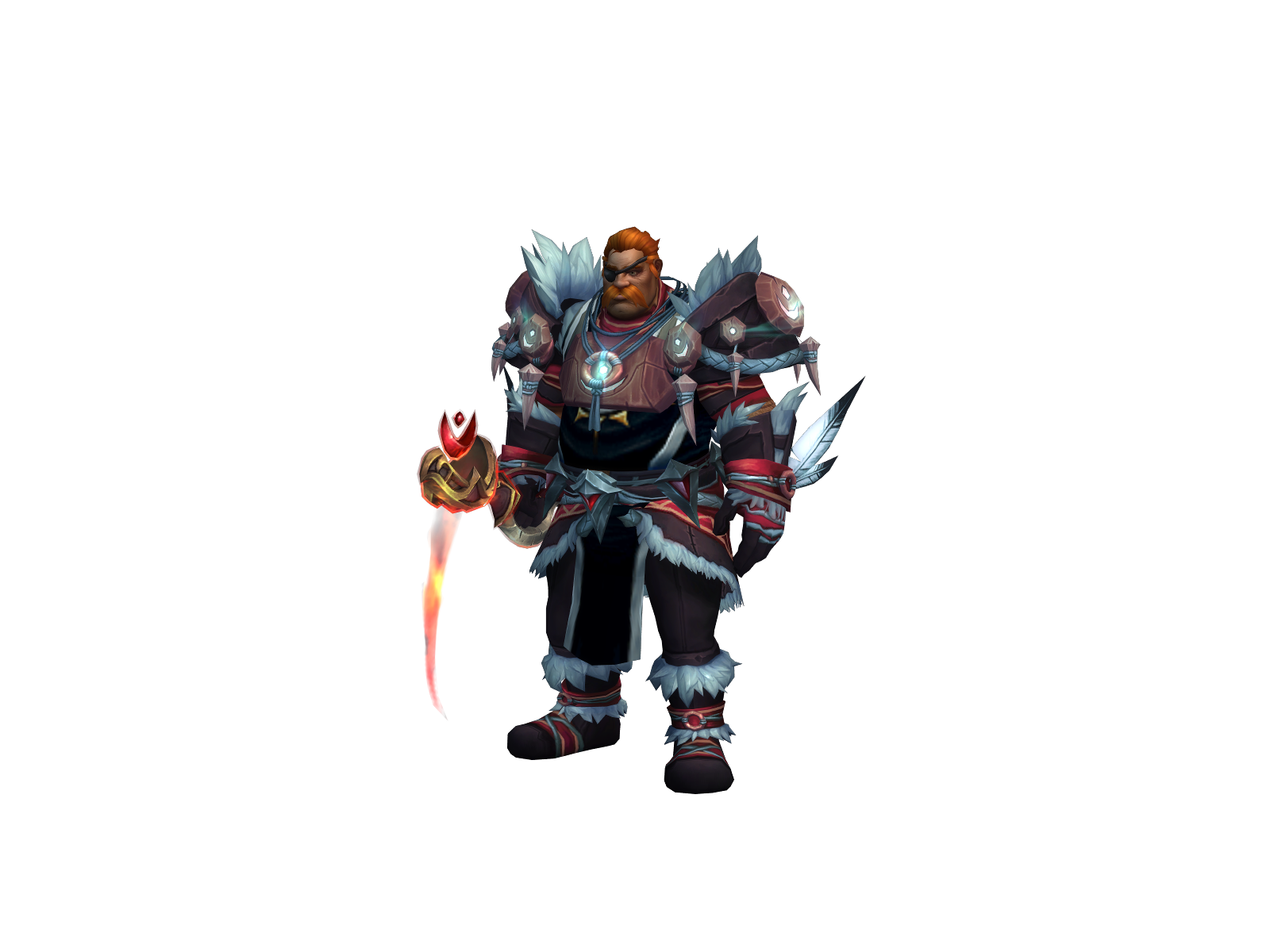 Swollnormous 3D character render