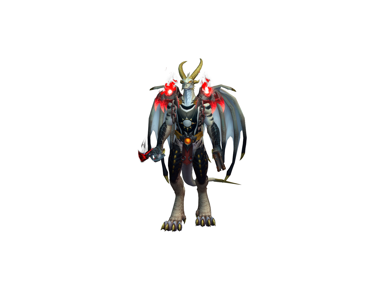 Draconomy 3D character render