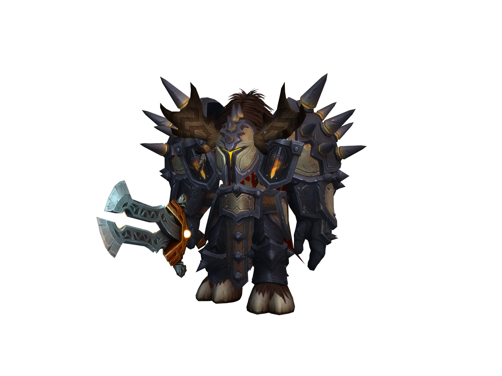Chadmountain 3D character render