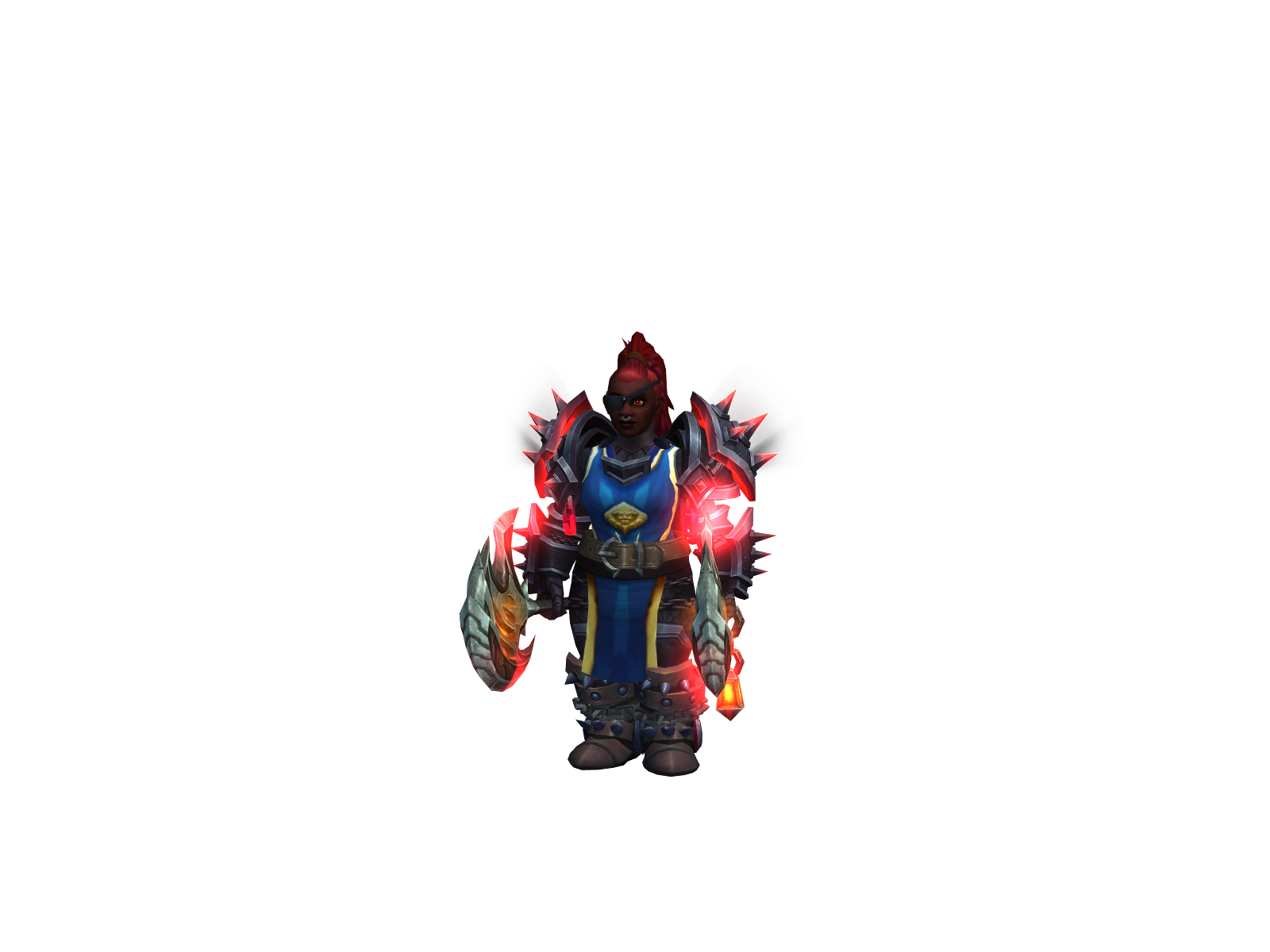 Shebàa 3D character render