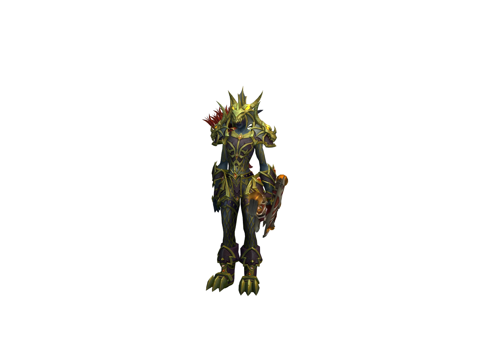 Zyzyzy 3D character render