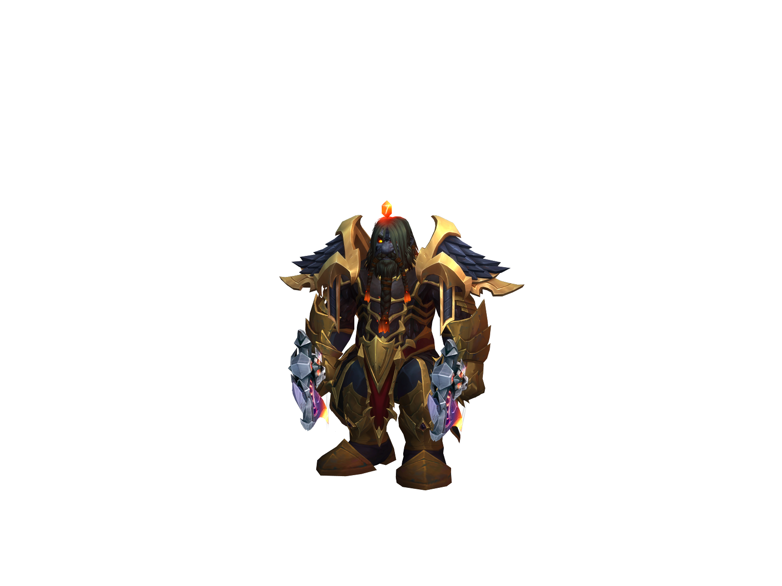 Totemcuck 3D character render