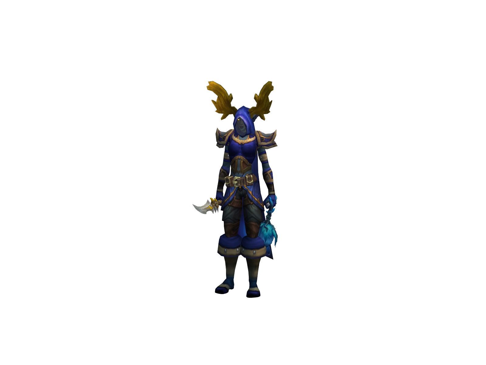 Shyter 3D character render