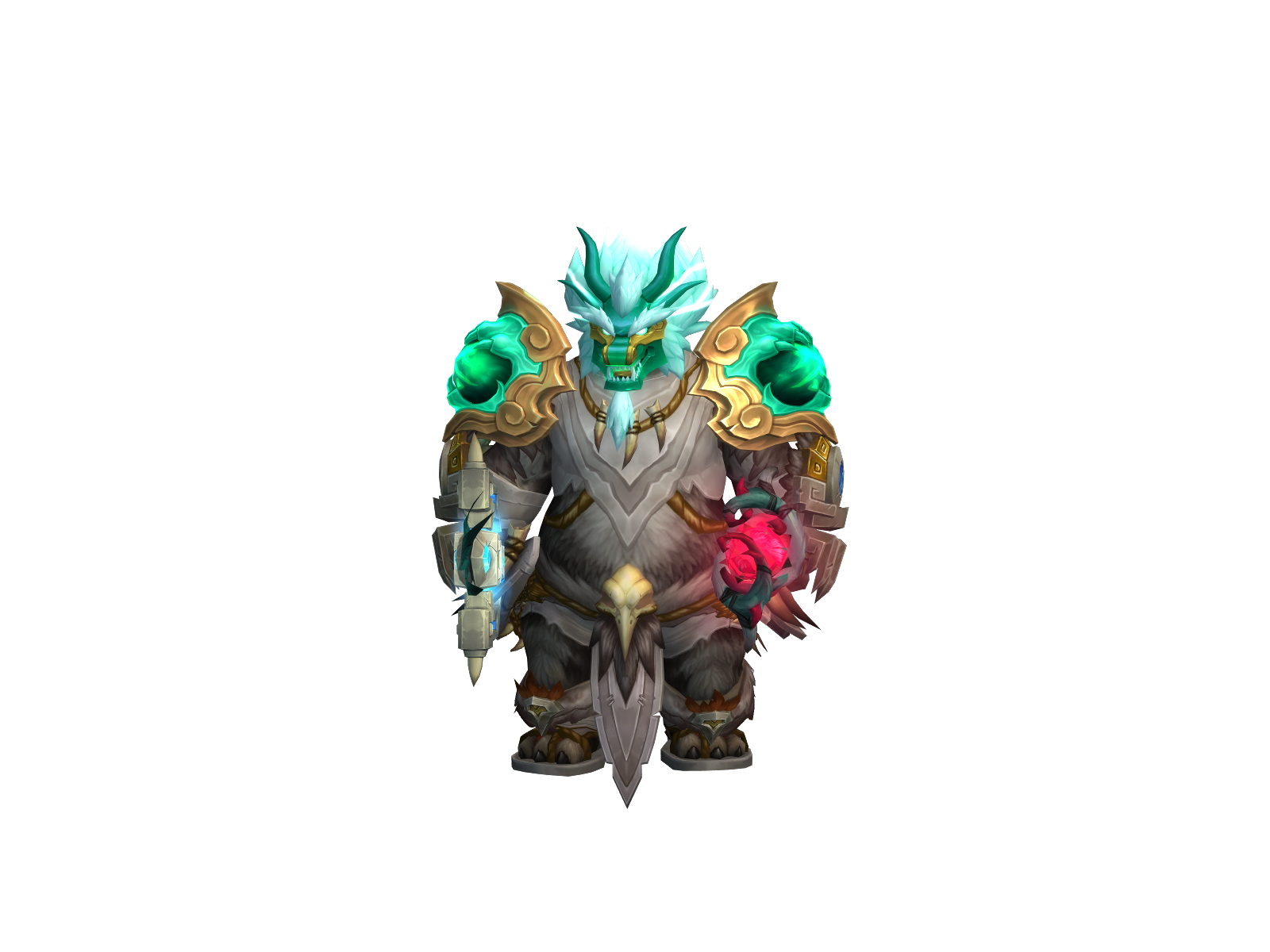 Namasteinbed 3D character render
