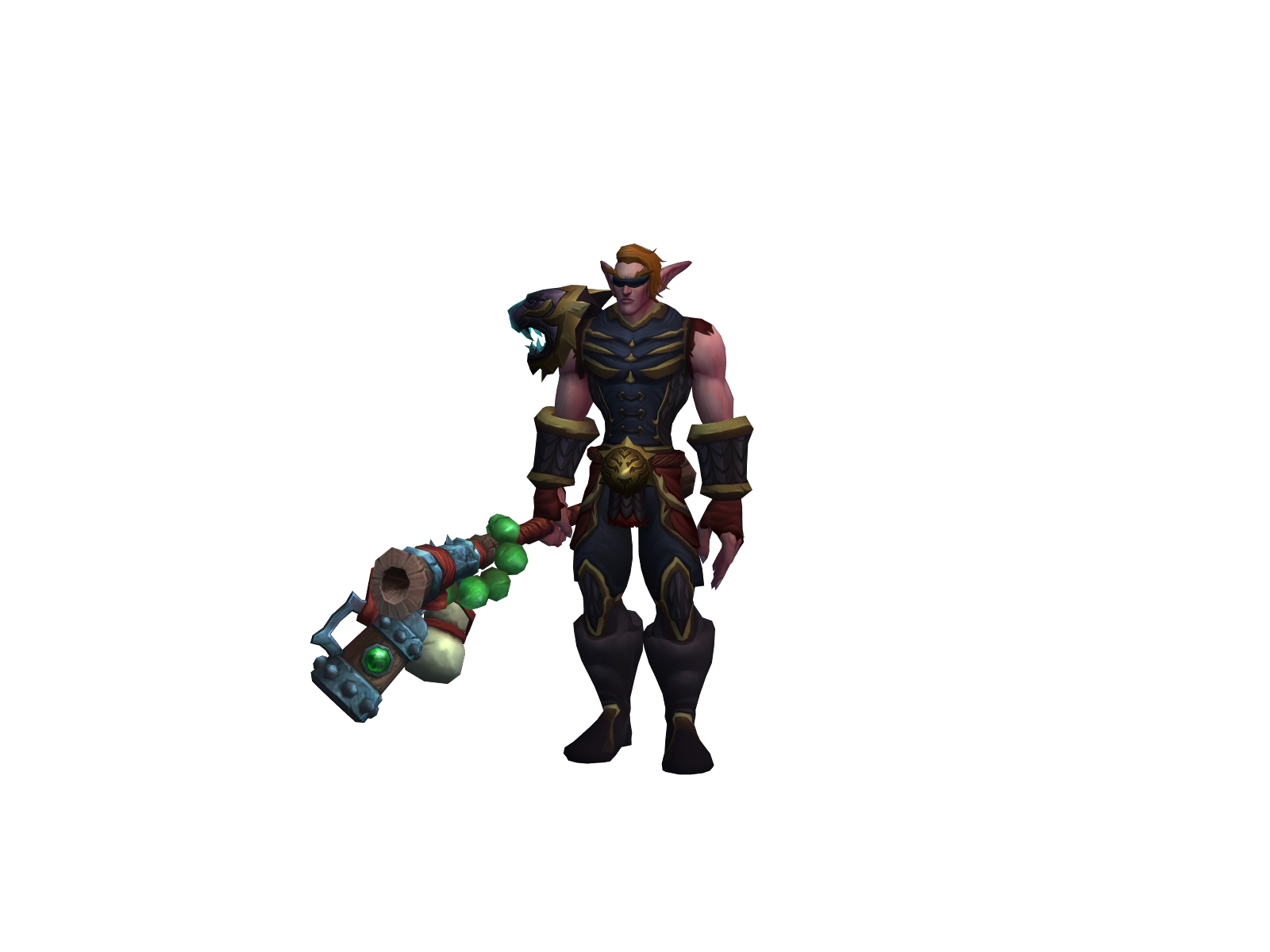 Strikè 3D character render