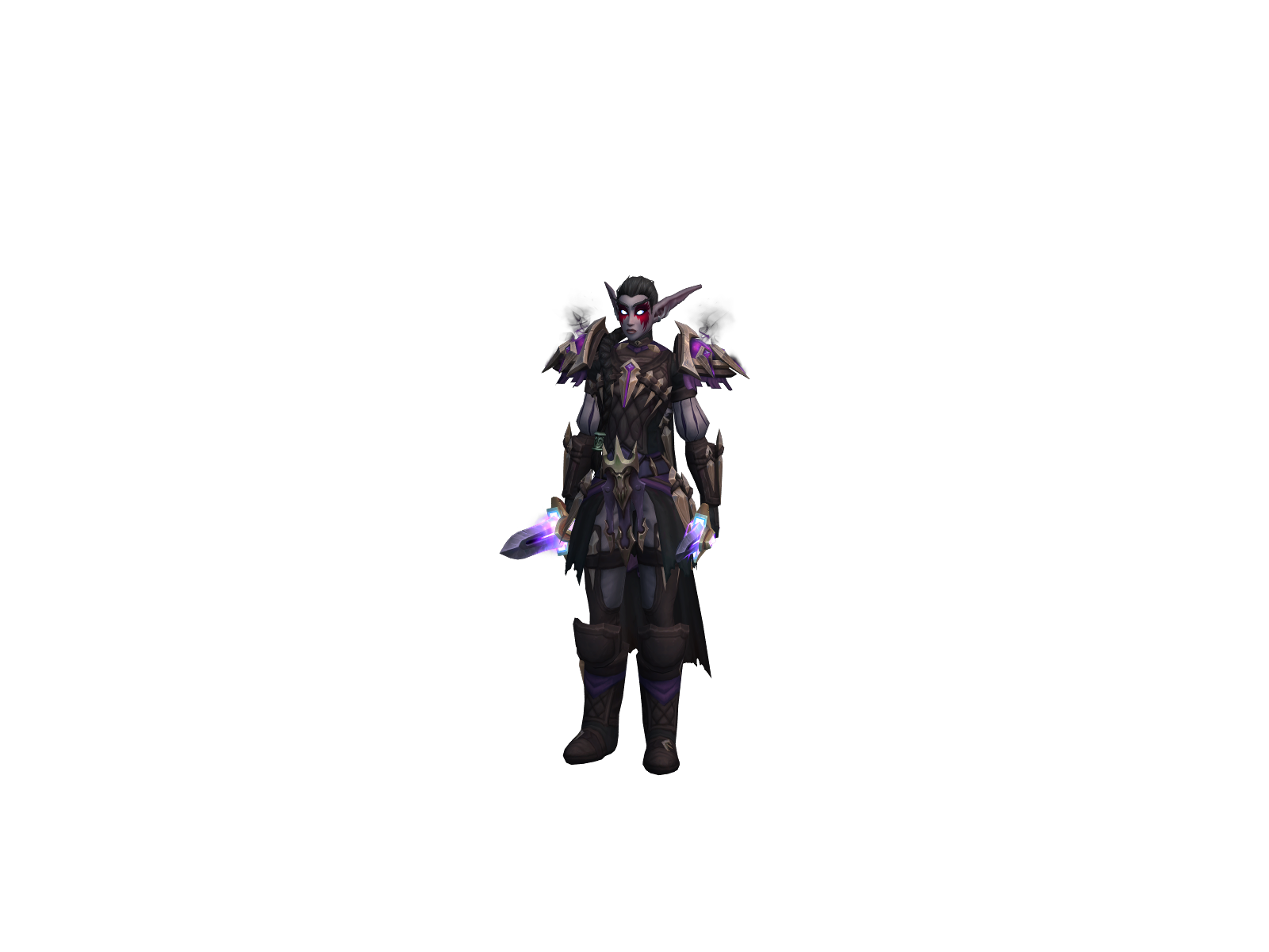 Noctveil 3D character render