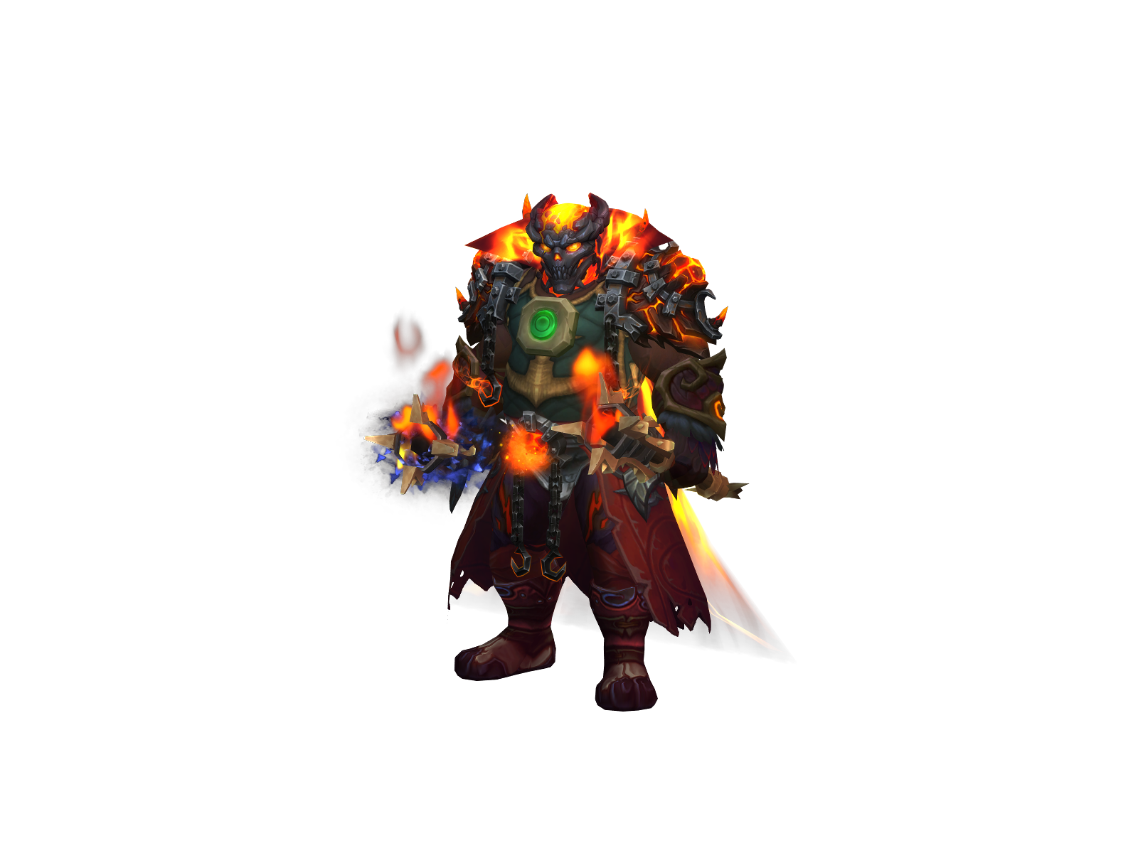 Junshaman 3D character render