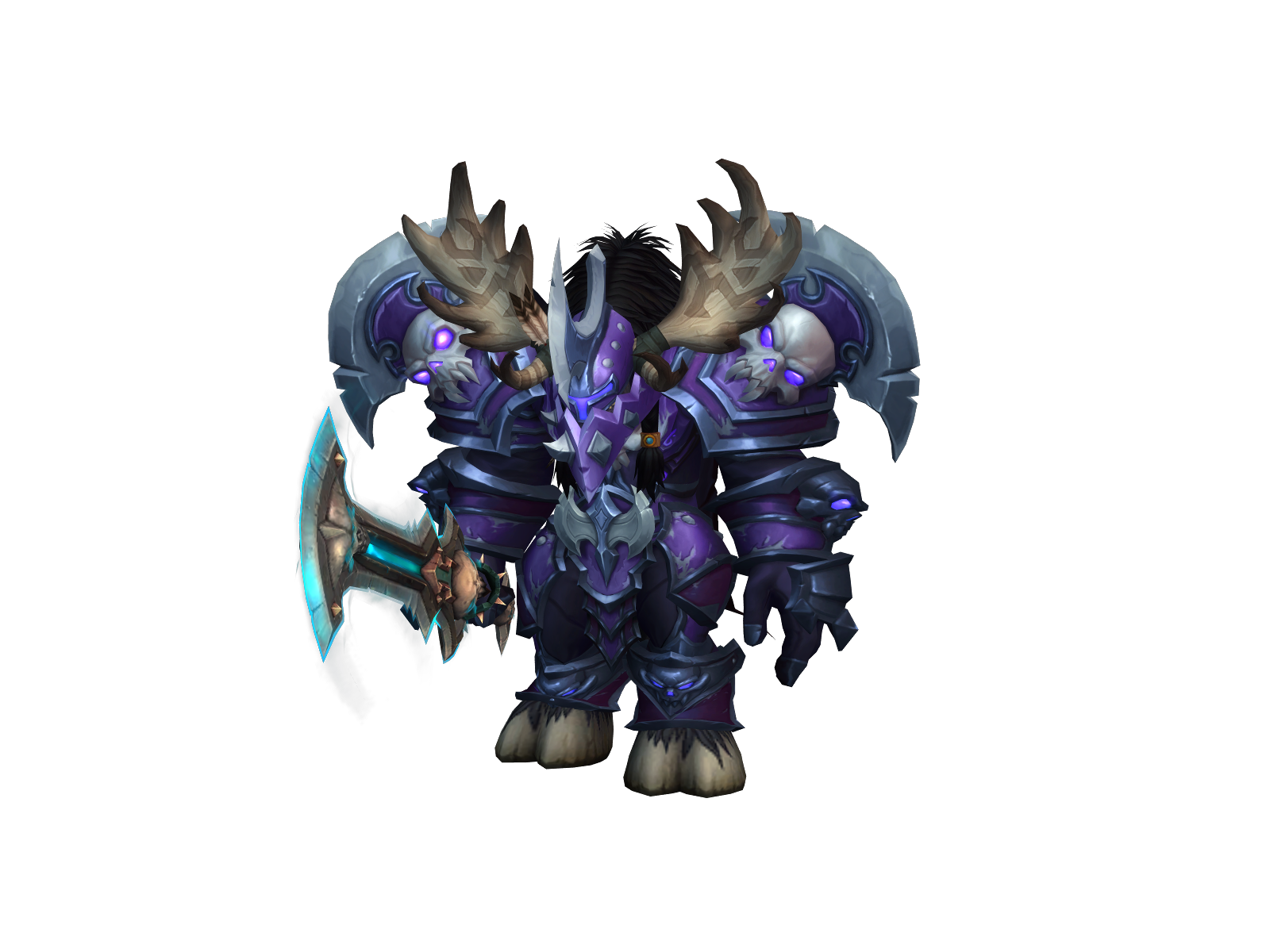 Hellzer 3D character render