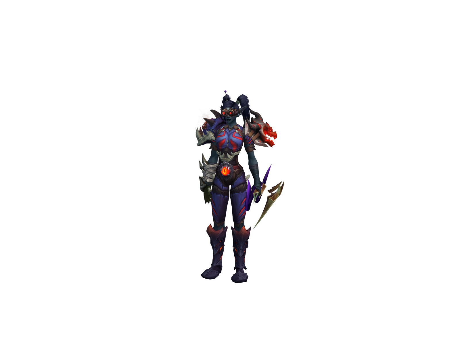 Makong 3D character render