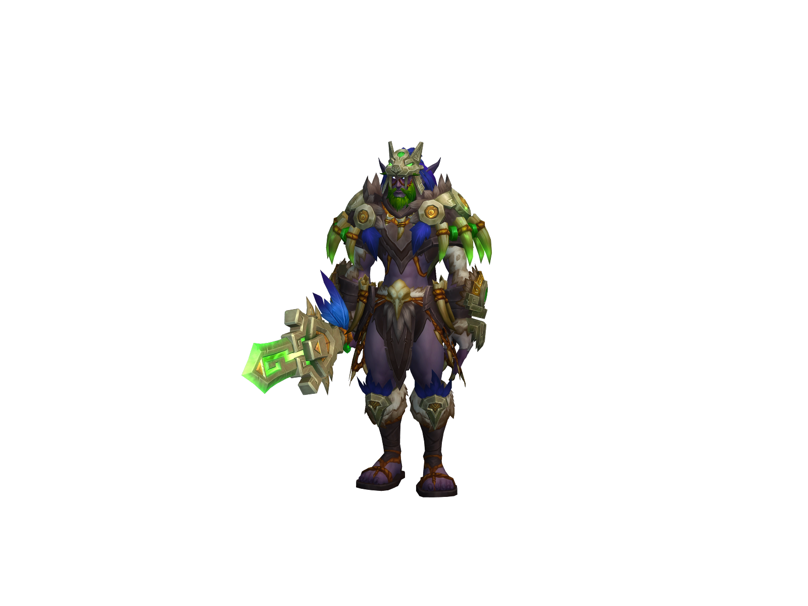 Huggingbear 3D character render
