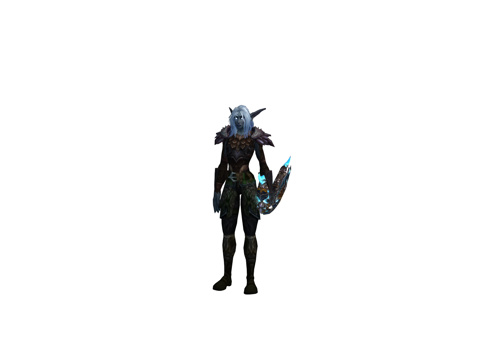 Treska 3D character render