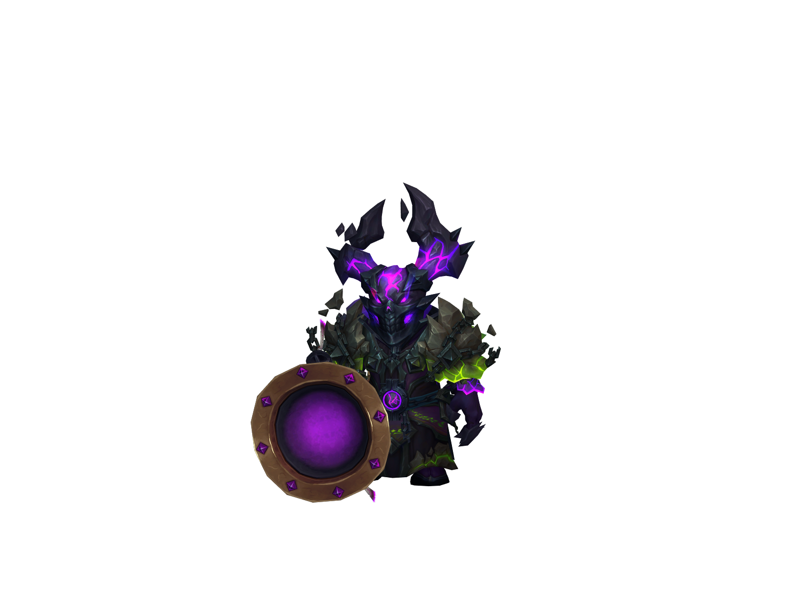 Gazekk 3D character render