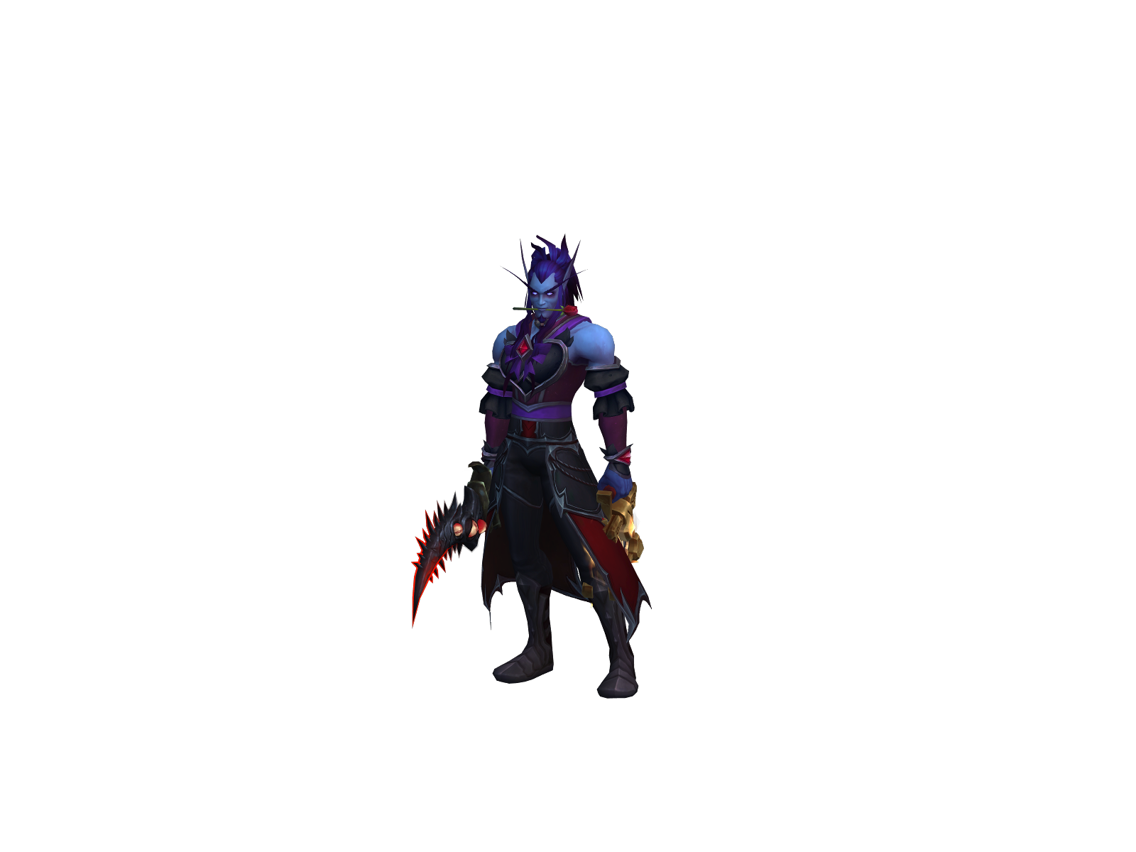 Sochron 3D character render