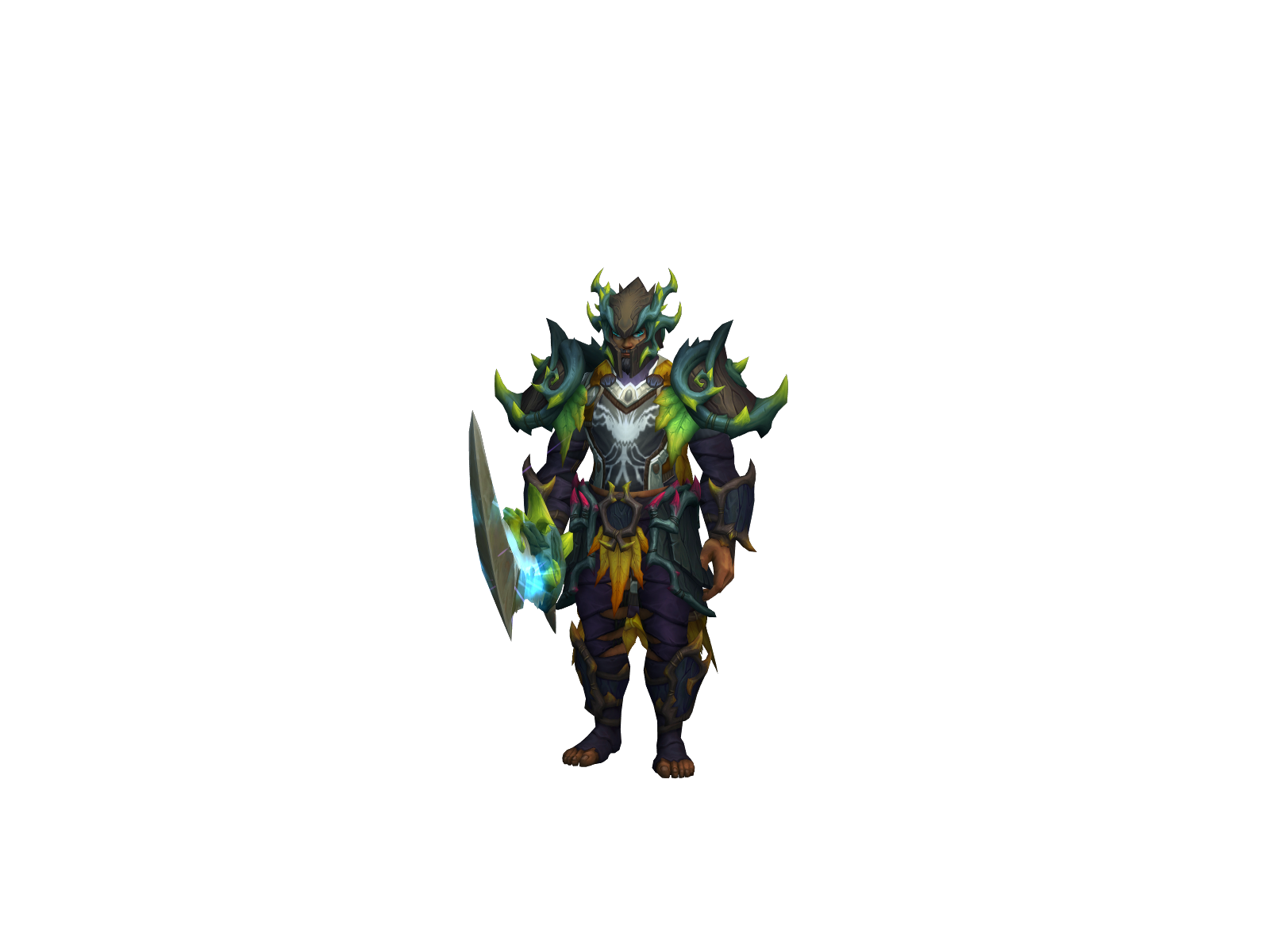 Valdus 3D character render
