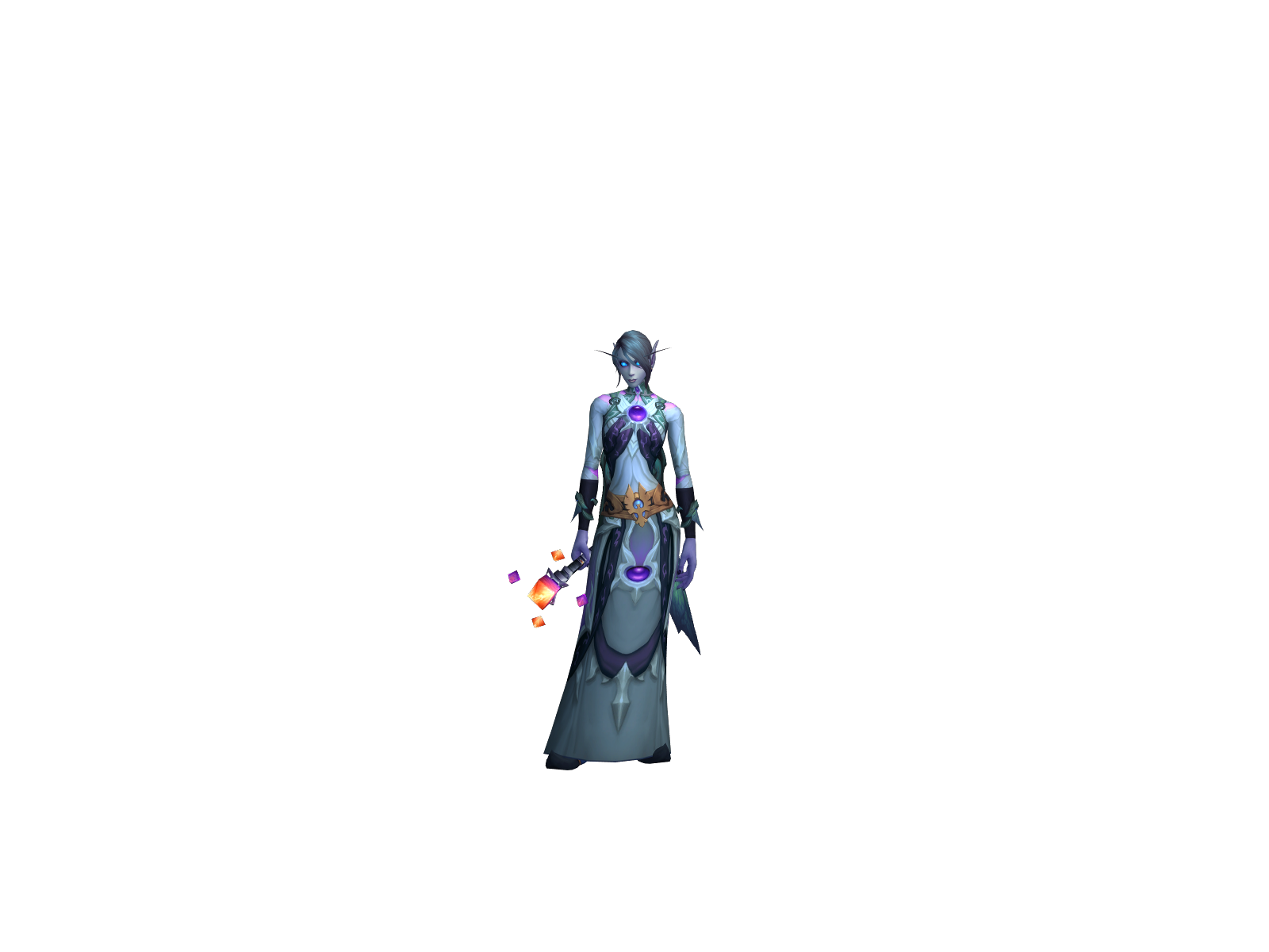 Morrgol 3D character render