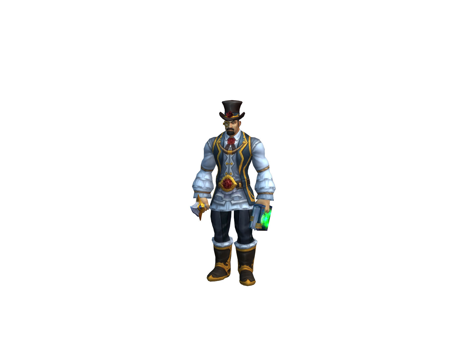 Pastorfaisao 3D character render