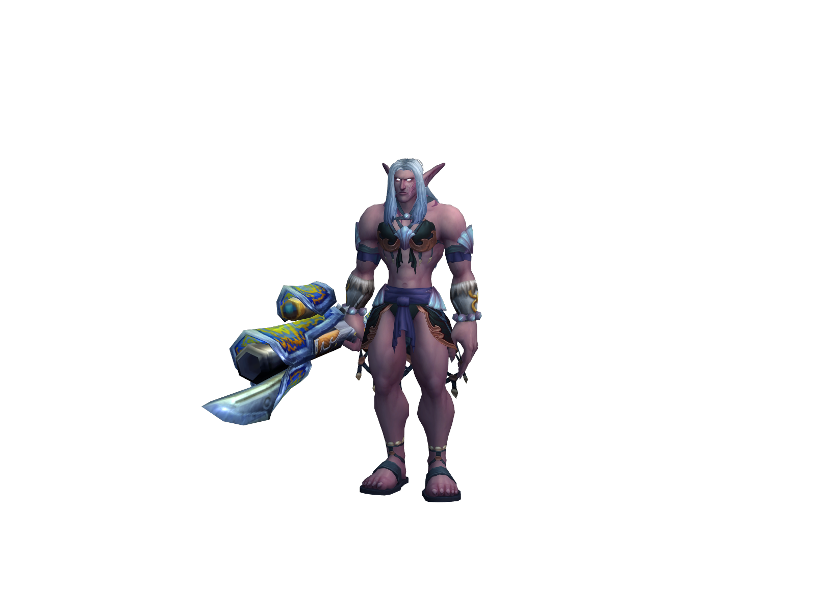 Khaxzar 3D character render