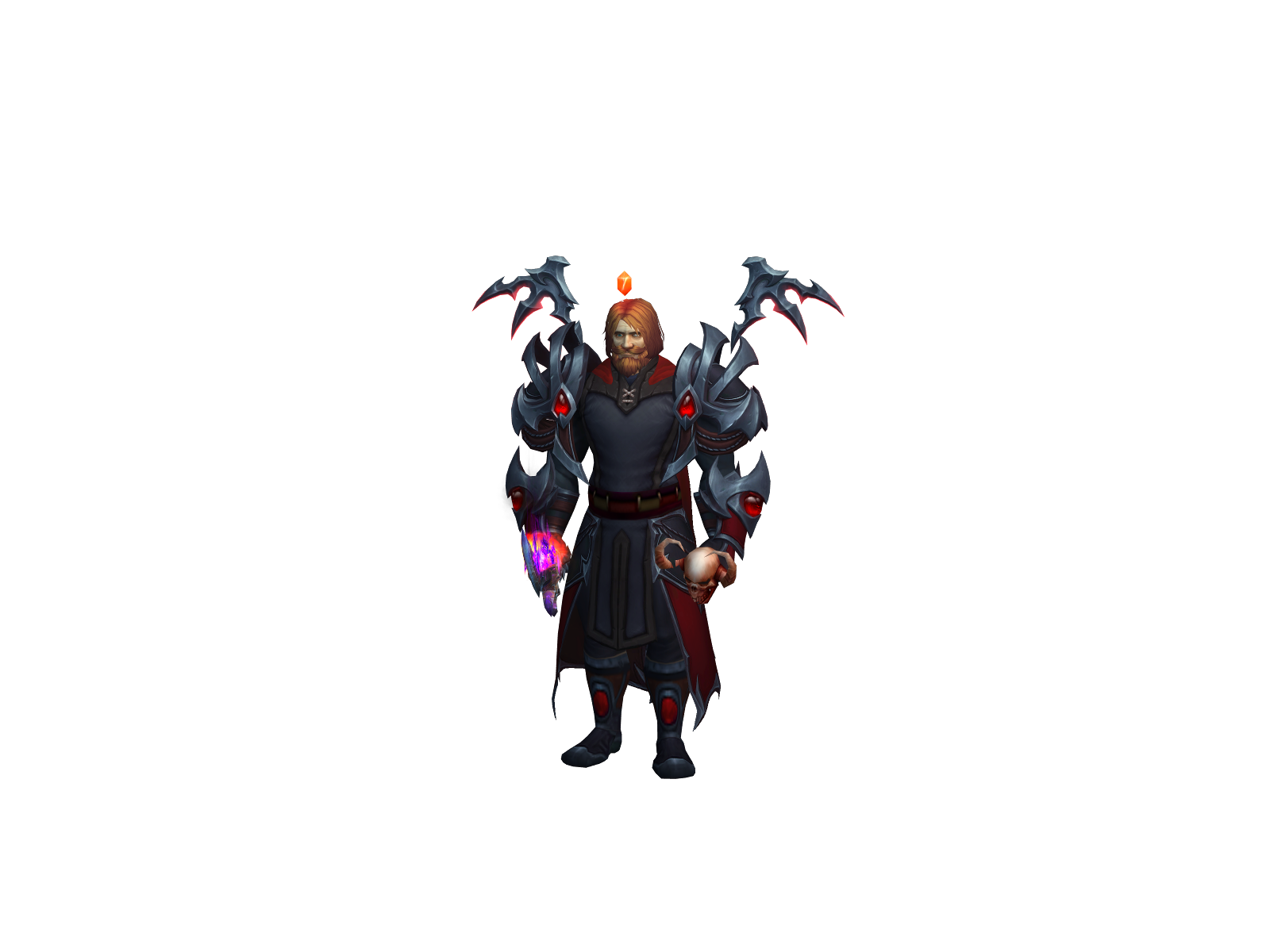 Abellin 3D character render