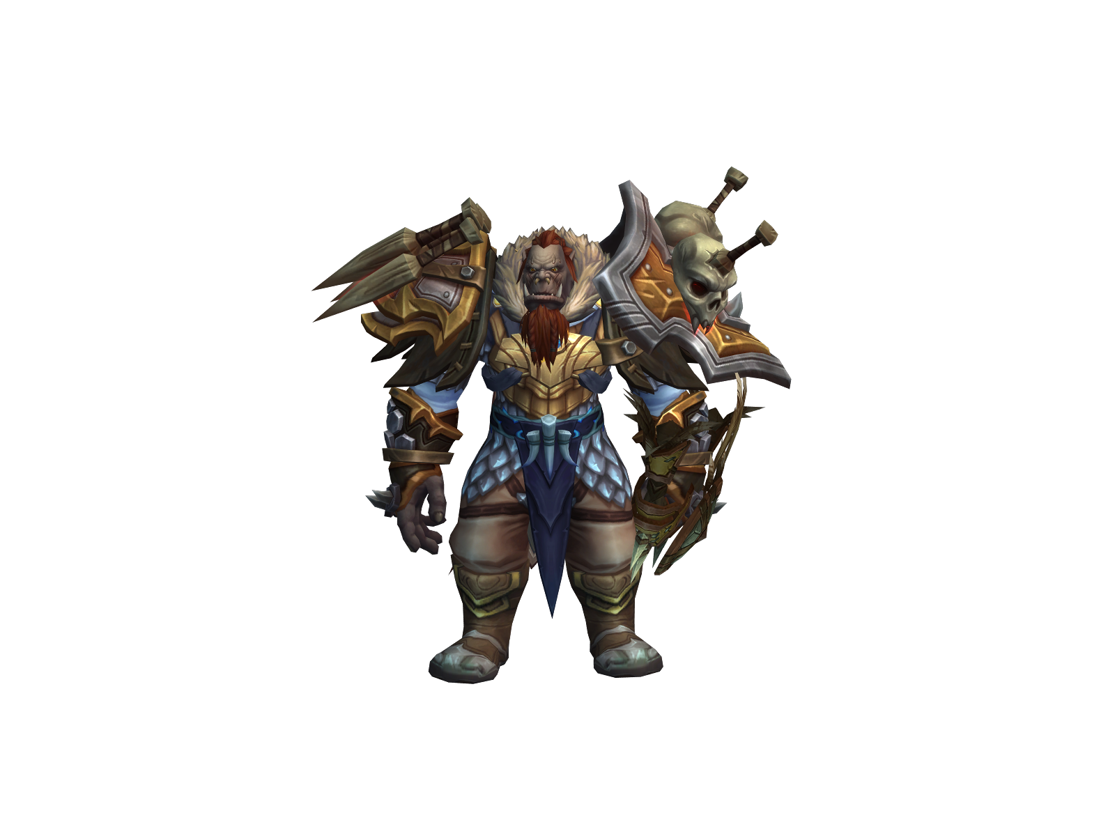 Landhoe 3D character render