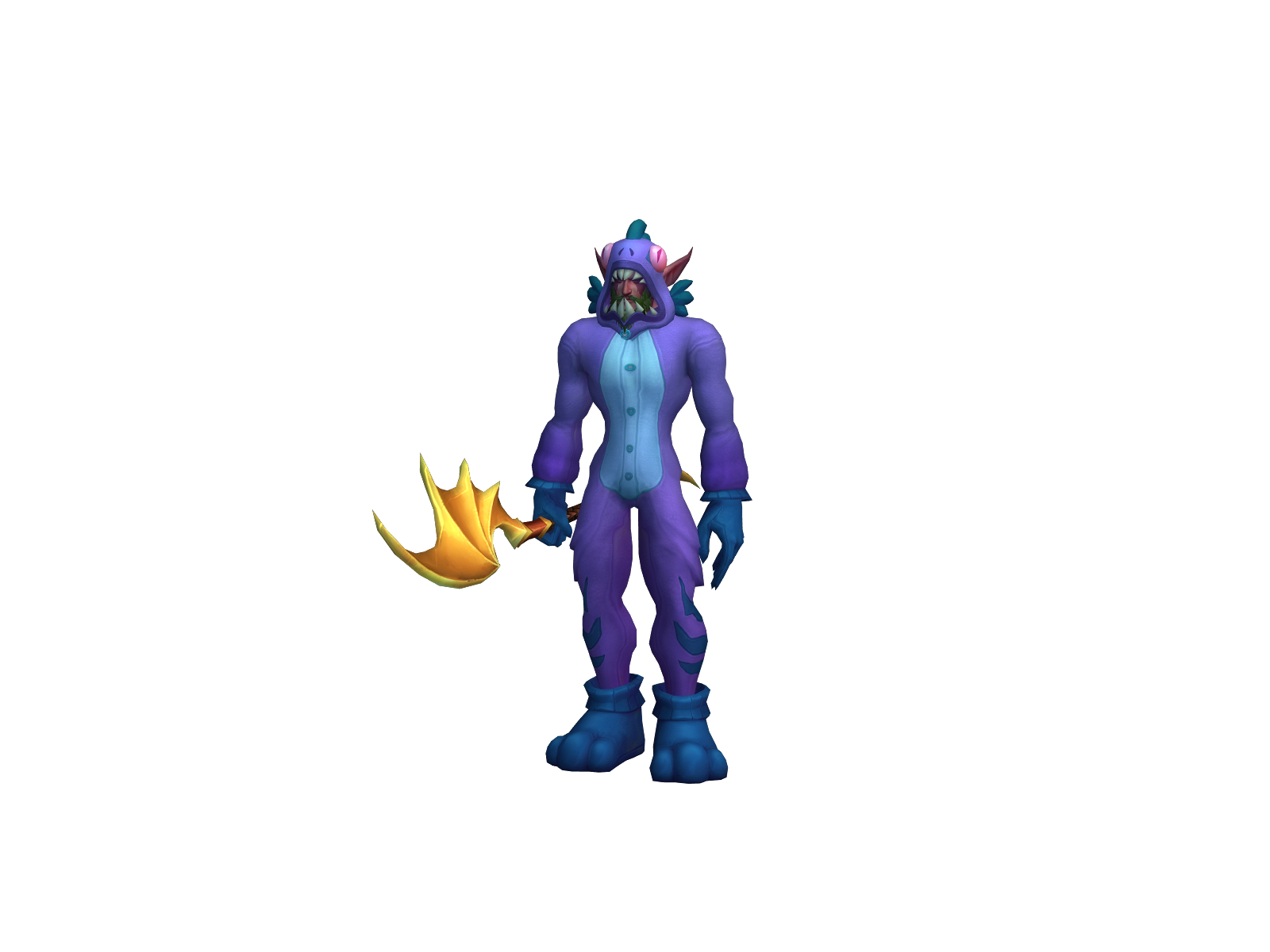 Dúhh 3D character render