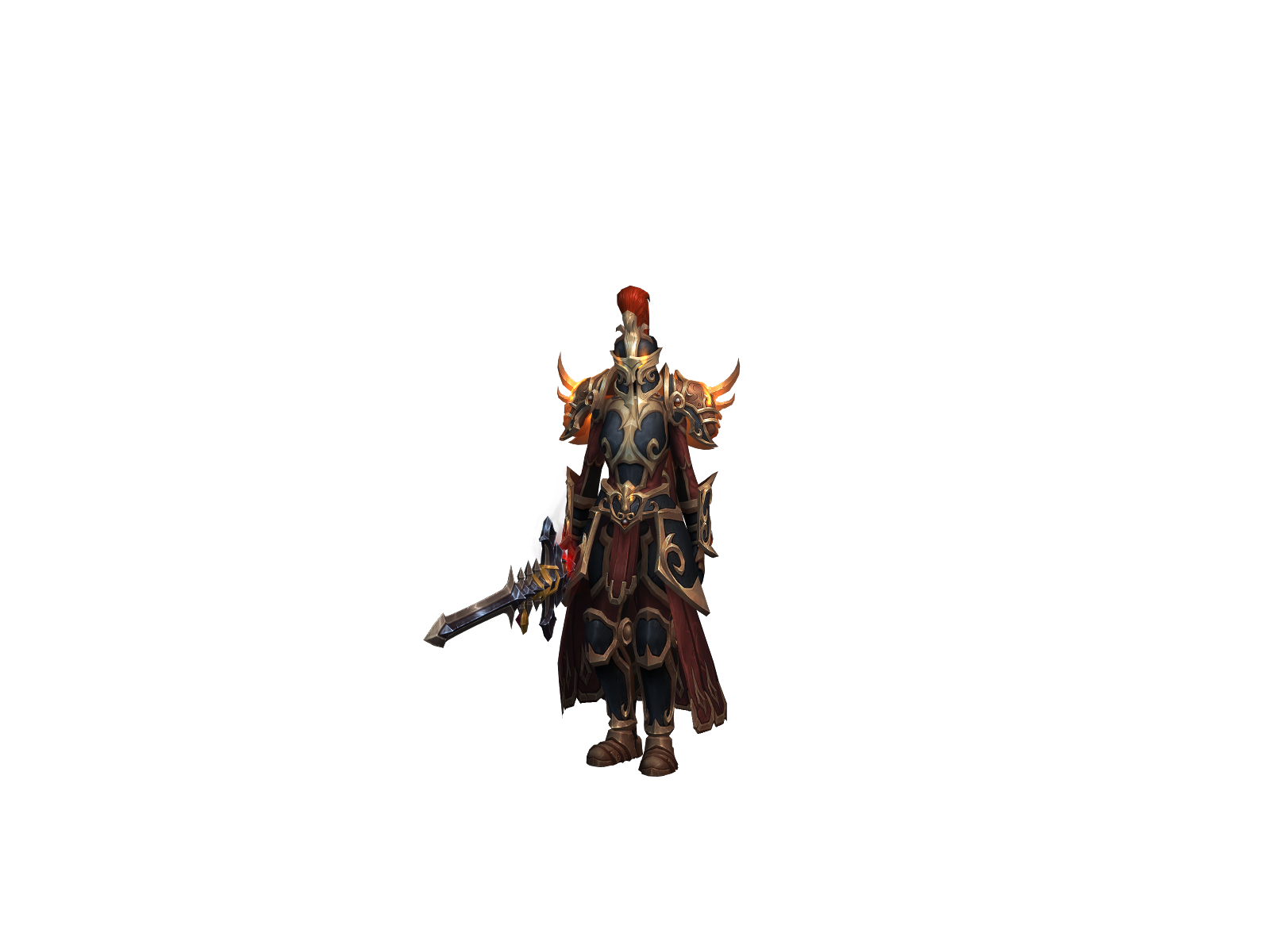 Gesegnet 3D character render