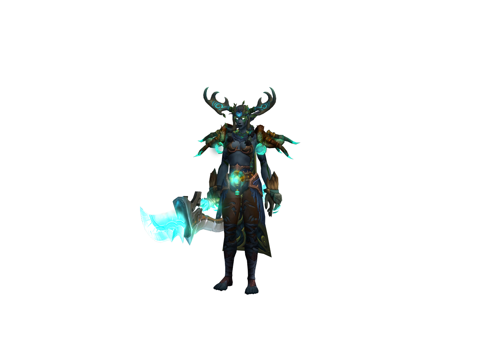 Nhak 3D character render